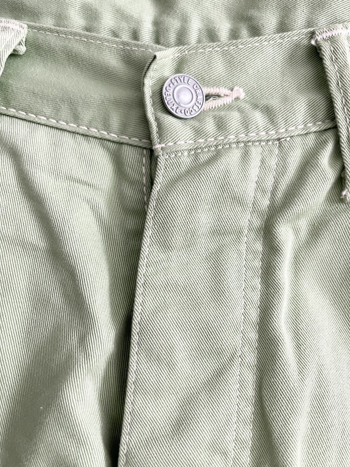 Evisu STEAL! 2005 Evisu Push Hills Golf Club Jumbo Logo Pants Size US 32 / EU 48 - 7 Thumbnail