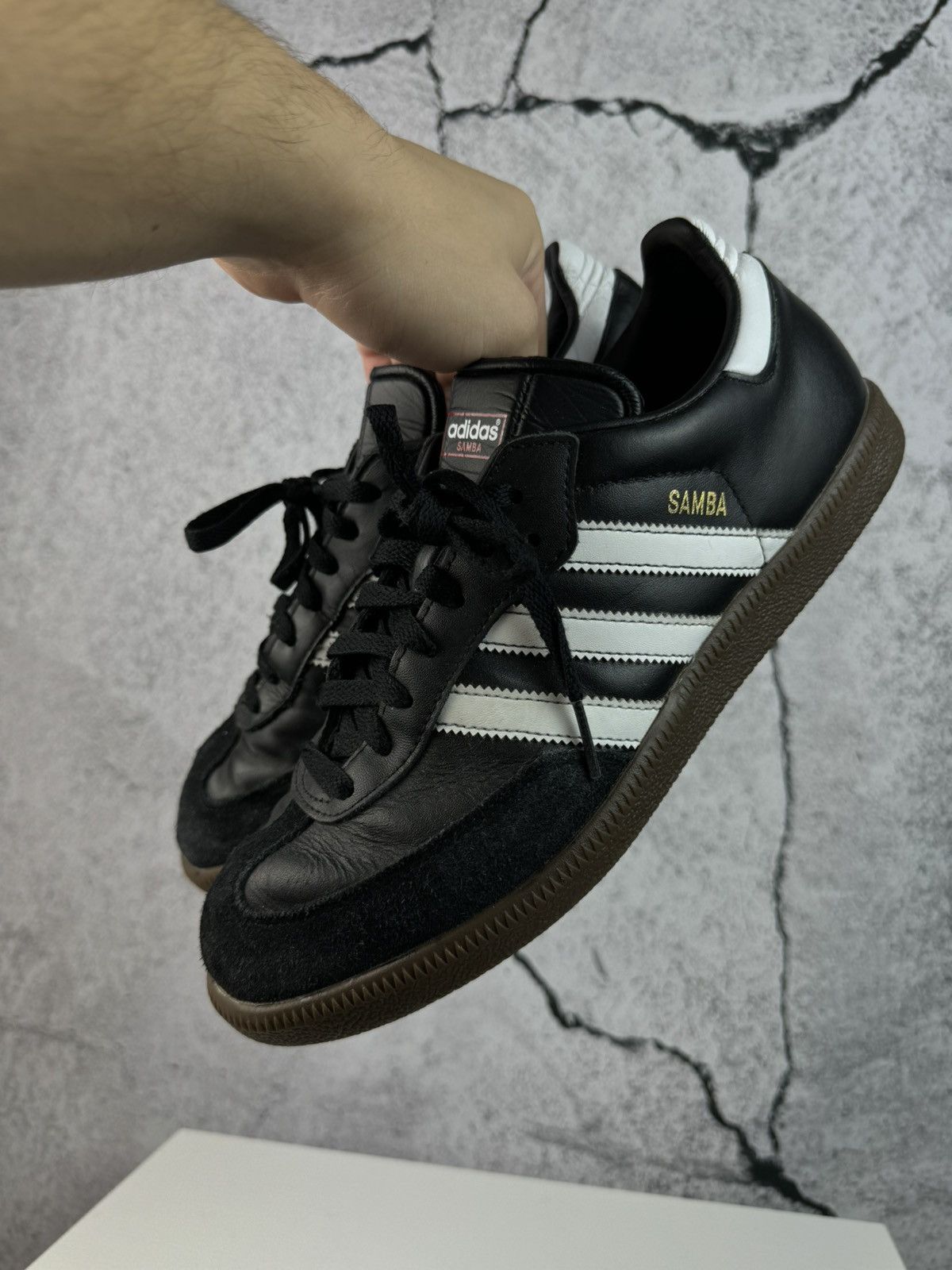 Adidas ADIDAS SAMBA OG BLACK US 9 1/2 l Size US 9.5 / EU 42-43 - 3 Thumbnail