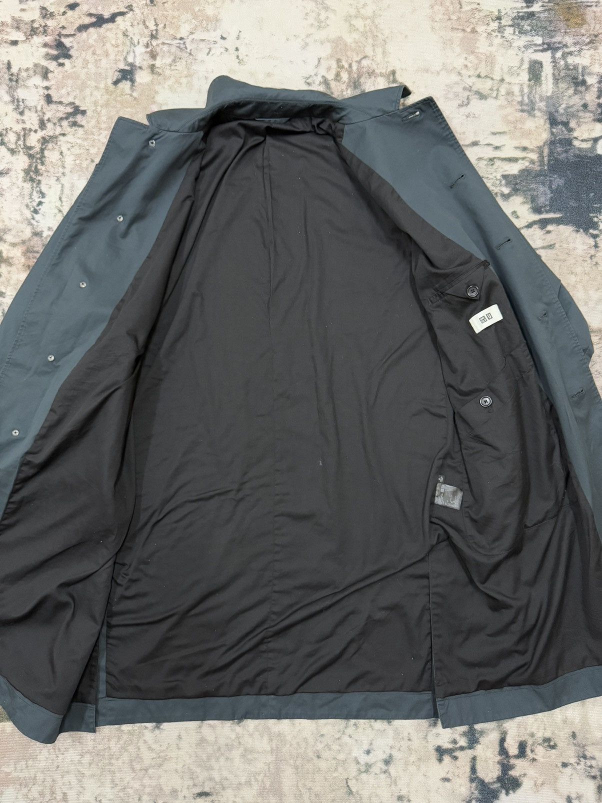 Japanese Brand × Uniqlo Uniqlo Overcoat Long Jacket Size US L / EU 52-54 / 3 - 6 Thumbnail