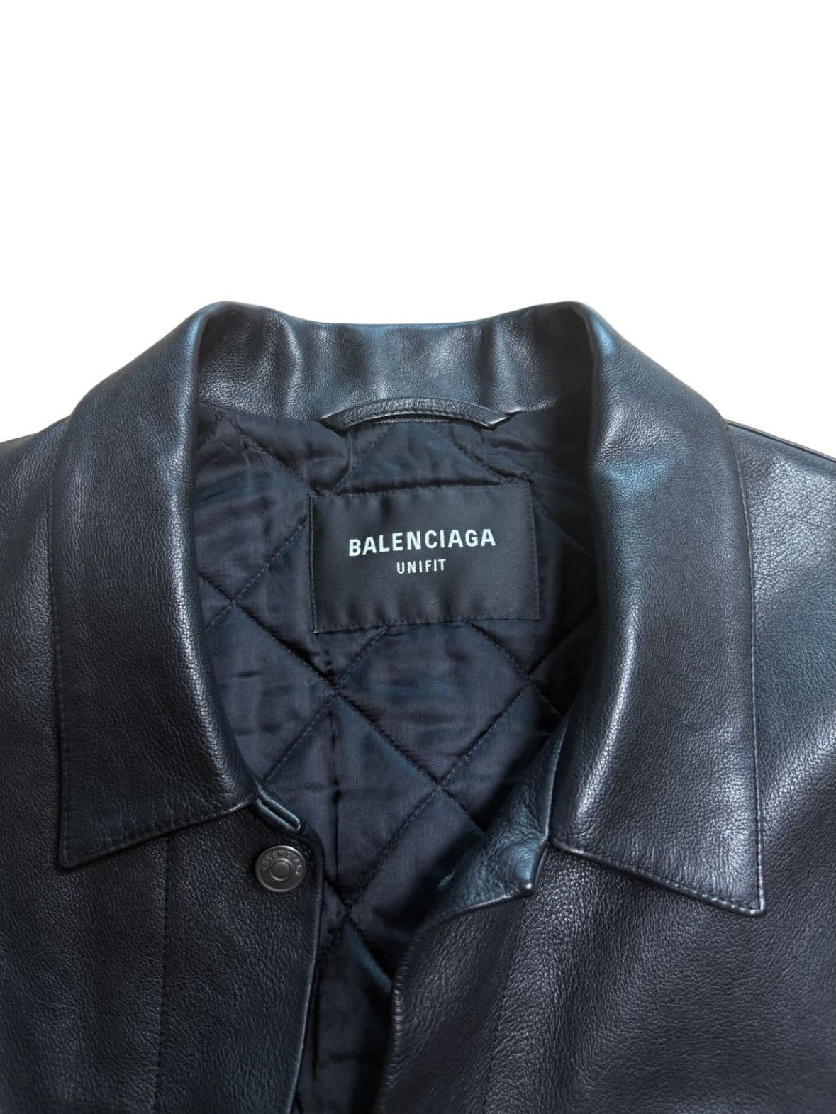 Balenciaga Balenciaga Buffalo Leather Jacket Size US XS / EU 42 / 0 - 3 Thumbnail
