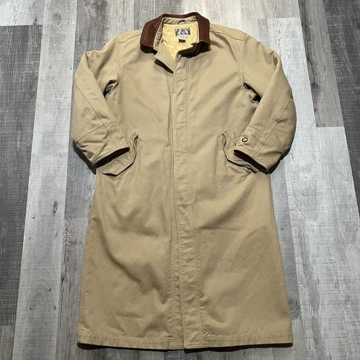 The Territory Ahead VTG The Territory Ahead Beige Trench Quilted/Blanket Long Size US L / EU 52-54 / 3 - 1 Thumbnail