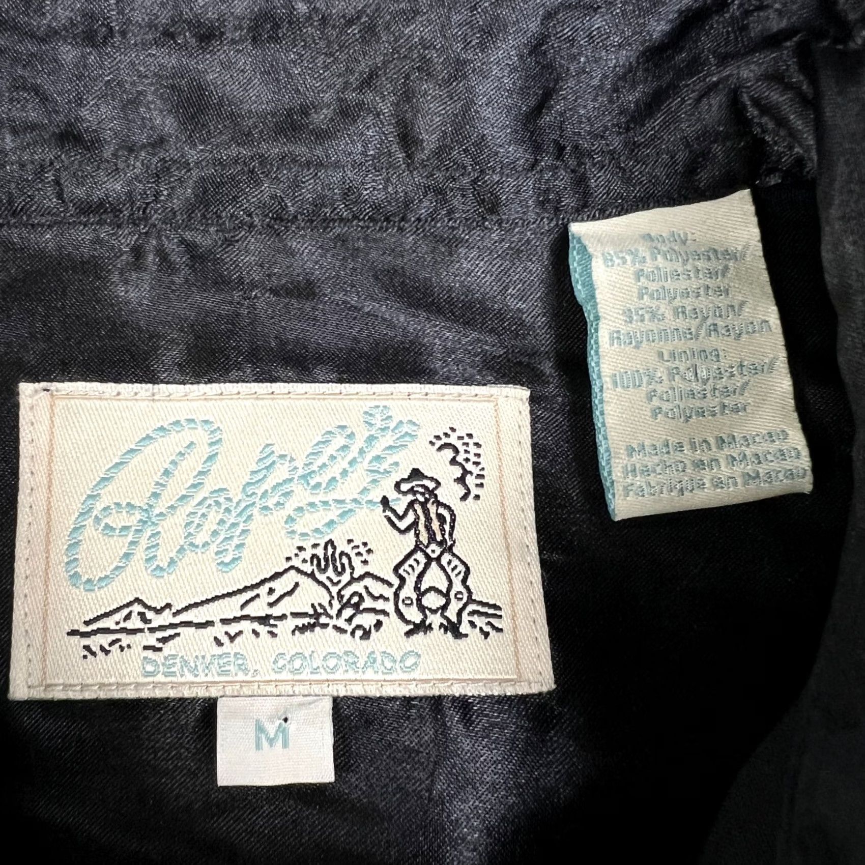 Roper VINTAGE Roper Western Smile Pocket Pearl Snap Embroidered Cowboy Chopper Medium Size US M / EU 48-50 / 2 - 5 Thumbnail