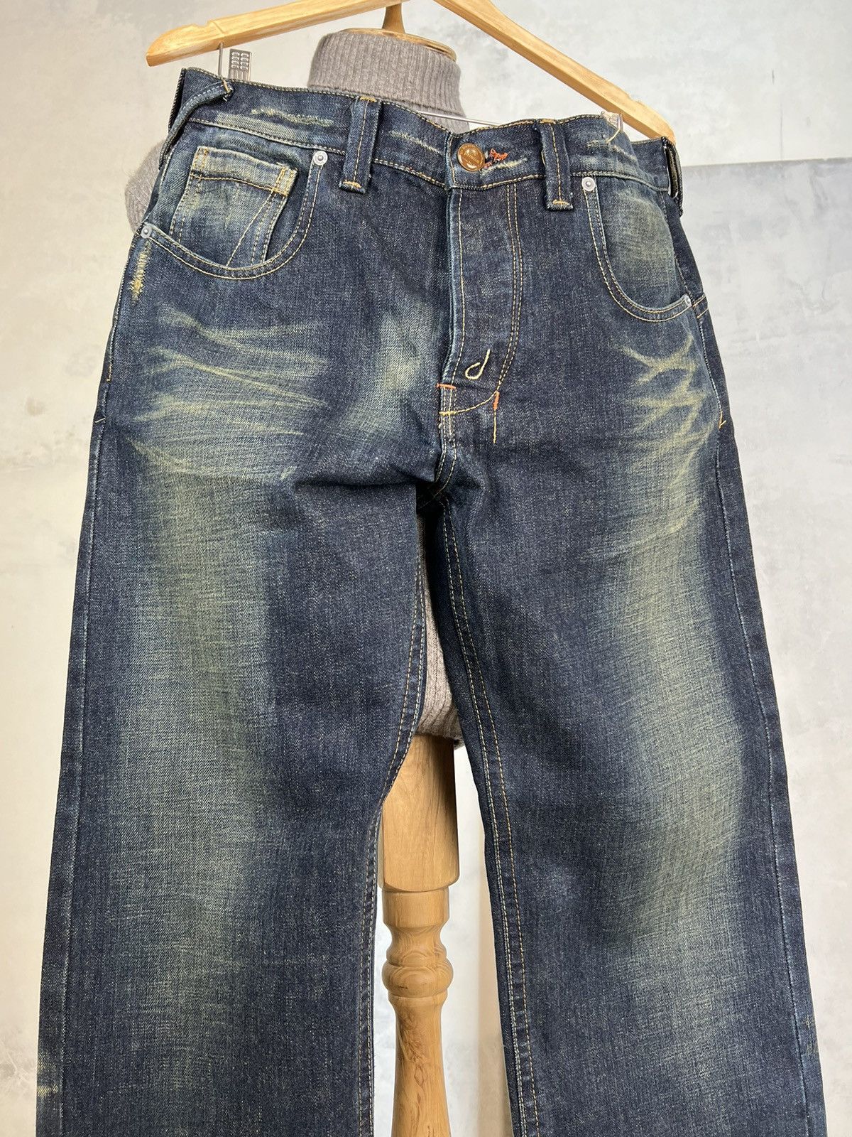 Dr. Denim Vintage Dr Denim Selvege Jeans Size 33/32 Size US 32 / EU 48 - 9 Thumbnail