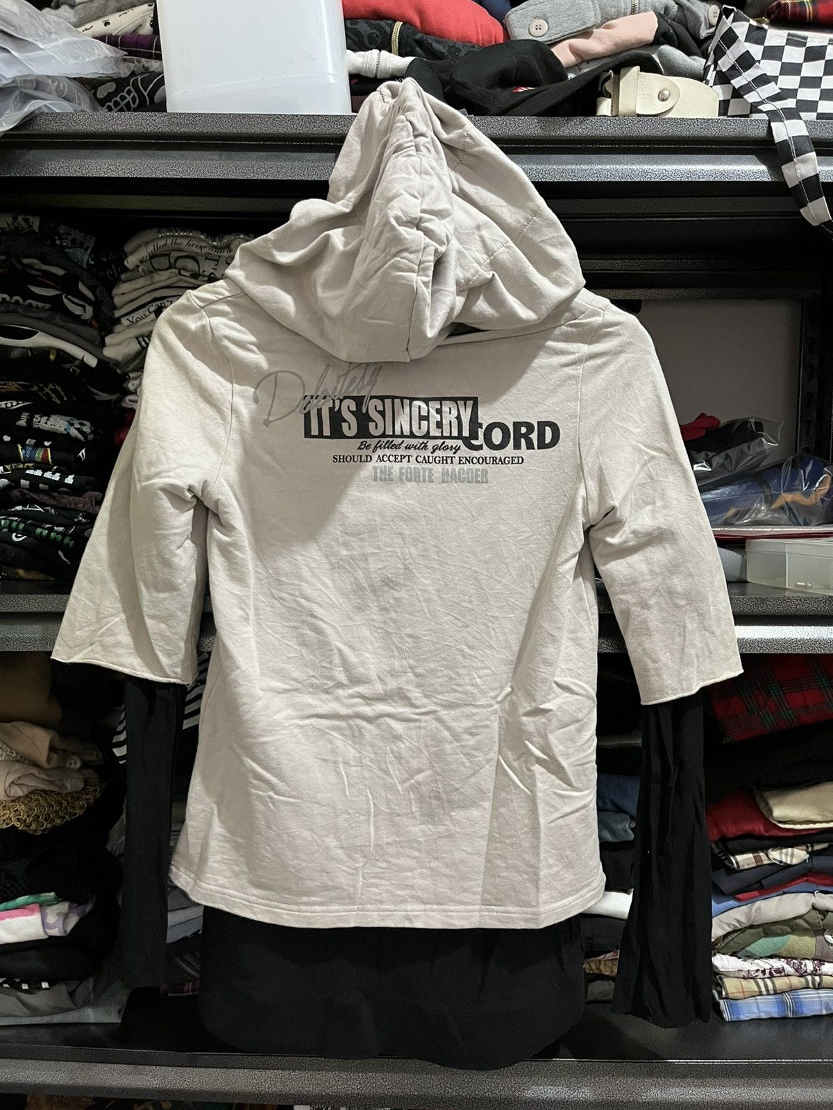 If Six Was Nine × Japanese Brand × Le Grande Bleu (L.G.B.) Maison gilfy double layer ifsixwasnine Lgb styled Size S / US 4 / IT 40 - 2 Thumbnail