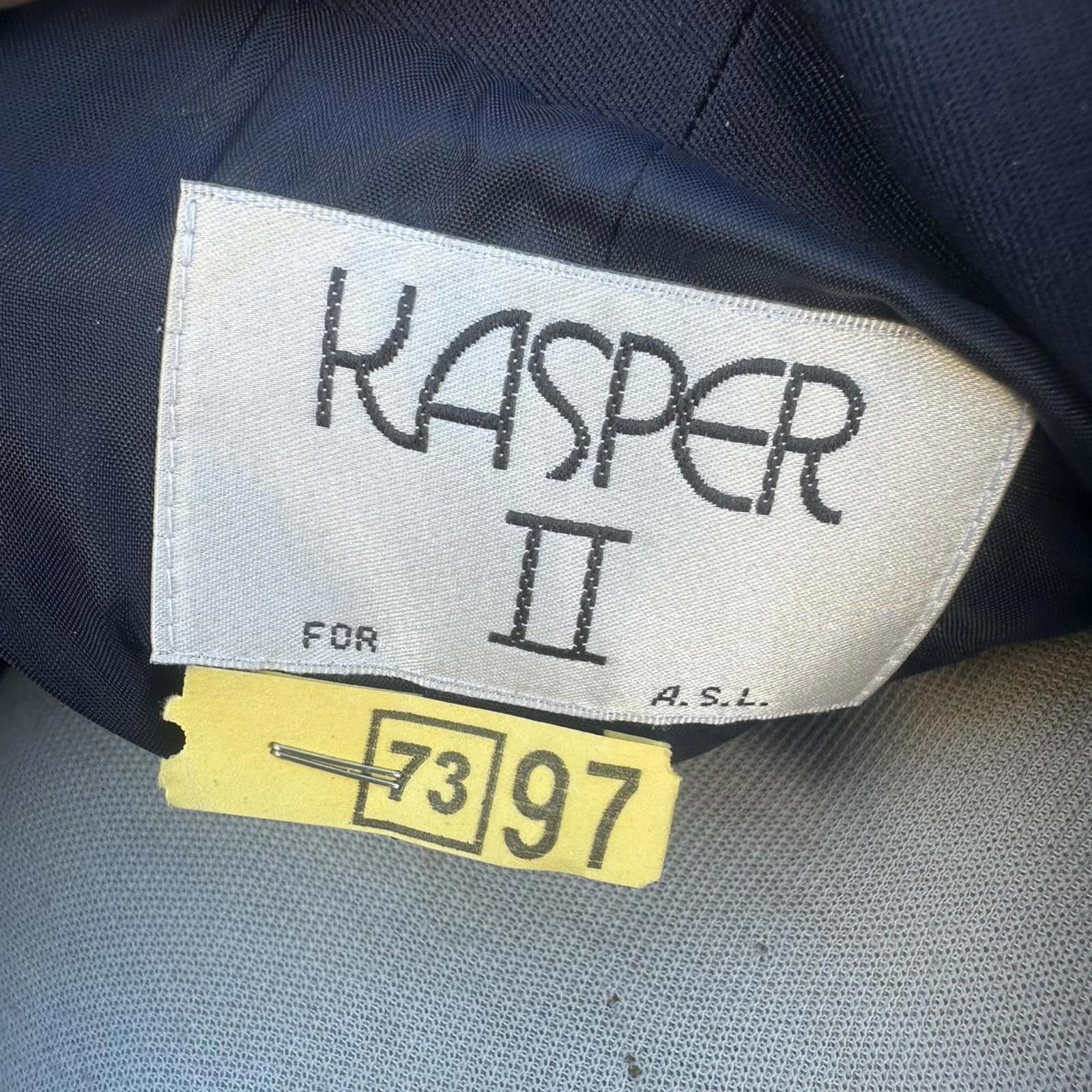 Other Vintage Kasper cardigan coat 18 Size XXL / US 16-18 / IT 52-54 - 7 Thumbnail