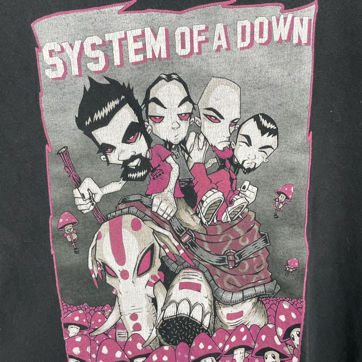 Band Tees × Vintage Vintage System Of A Down 00’s T-shirt Size US M / EU 48-50 / 2 - 5 Thumbnail