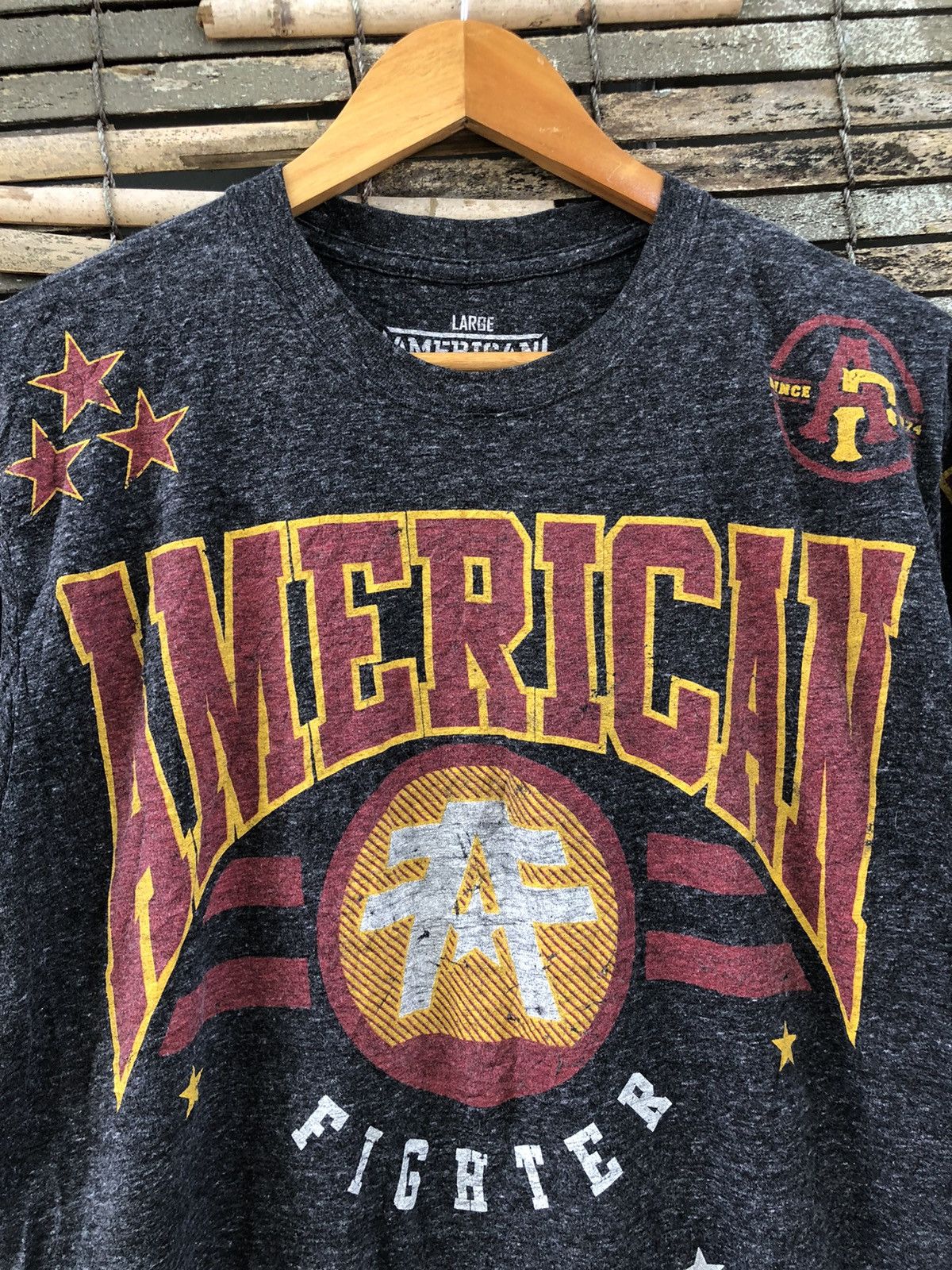 Affliction × Vintage OVP American Fighter By Affliction Tshirt Size US L / EU 52-54 / 3 - 13 Thumbnail