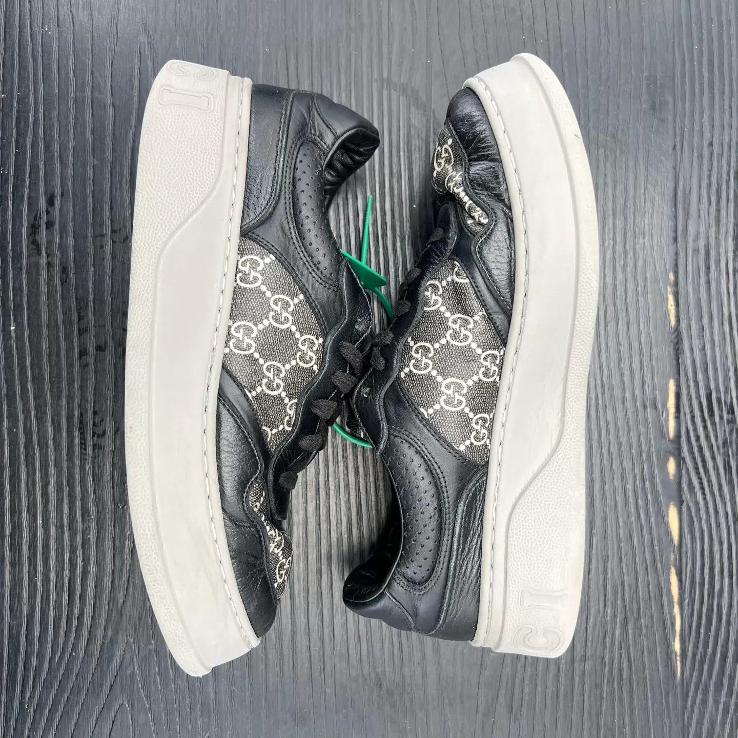 Gucci Gucci Cookie Sneaker Black & Gray /41 With Box Size US 8 / EU 41 - 3 Thumbnail