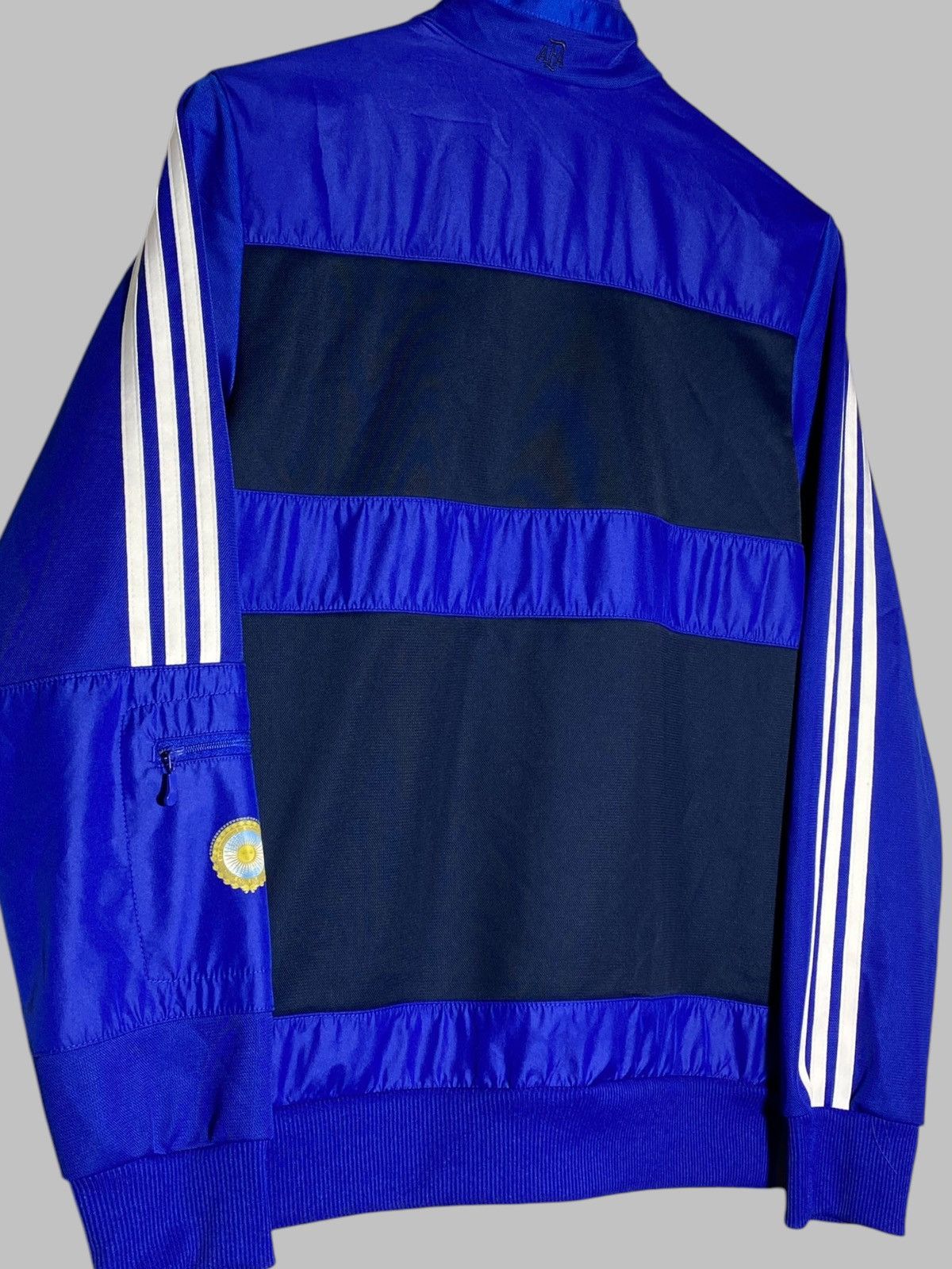 Adidas Adidas Argentina National Team 2010/11 Soccer Track Jacket Size US S / EU 44-46 / 1 - 12 Thumbnail
