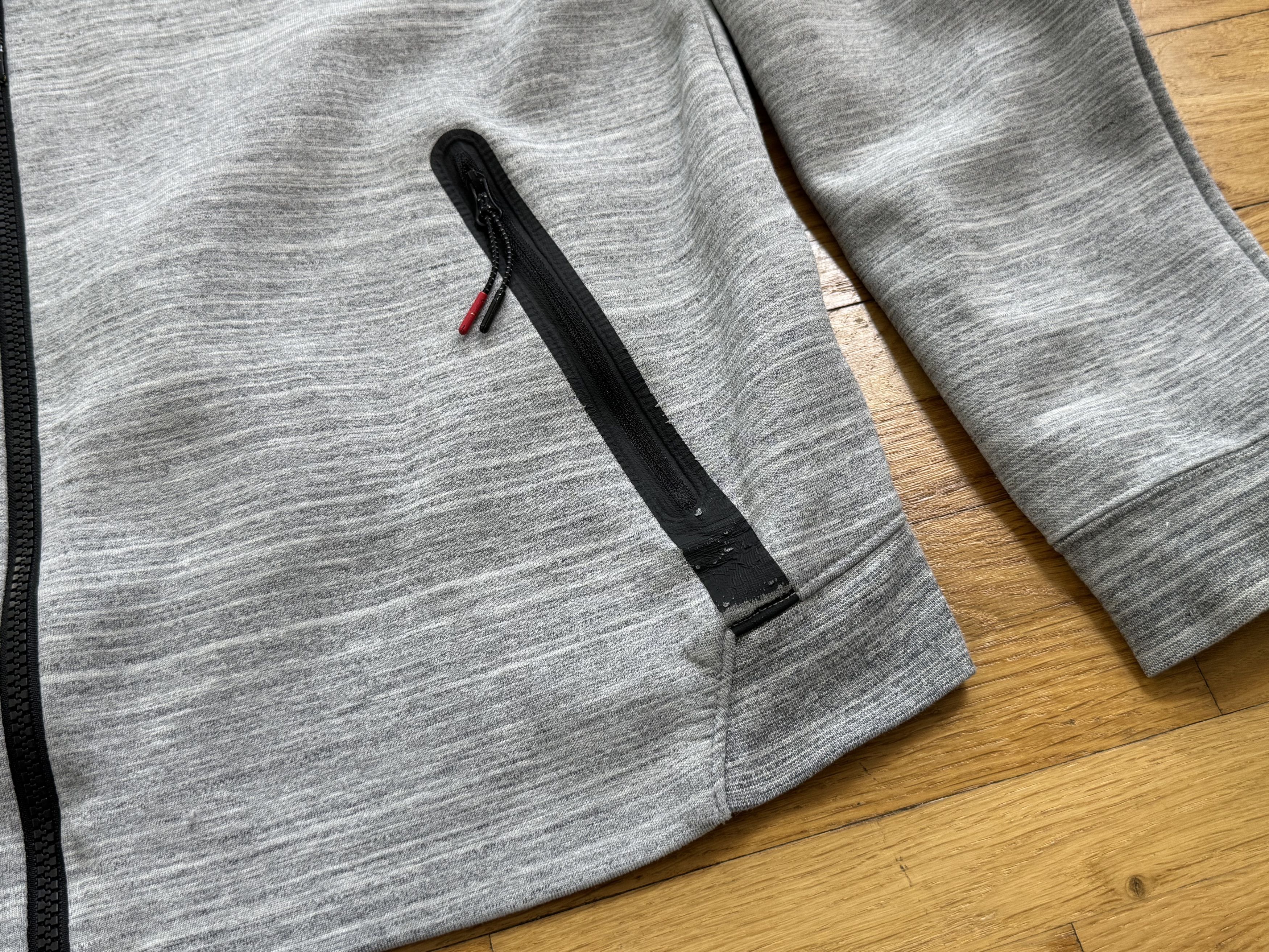 Nike Vintage gray tech fleece jacket NIKE x MANCHESTER UNITED Size US L / EU 52-54 / 3 - 4 Thumbnail
