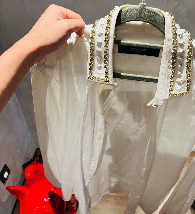 Givenchy Givenchy Runway Limited Edition Shirt with 45 cm Shoulder Size US XL / EU 56 / 4 - 2 Thumbnail