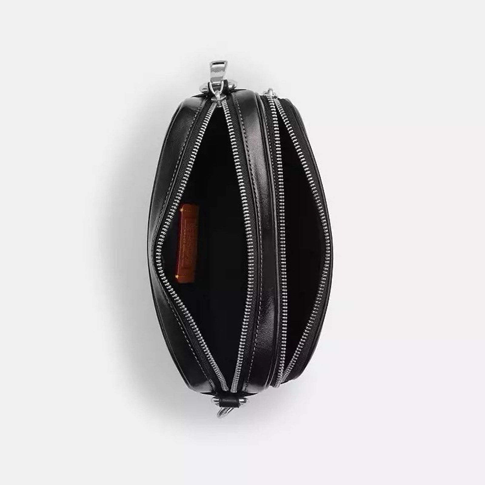 Coach NWT Coach Finlay Crossbody Bag Charm CEA71 Silver/Black Size ONE SIZE - 11 Thumbnail