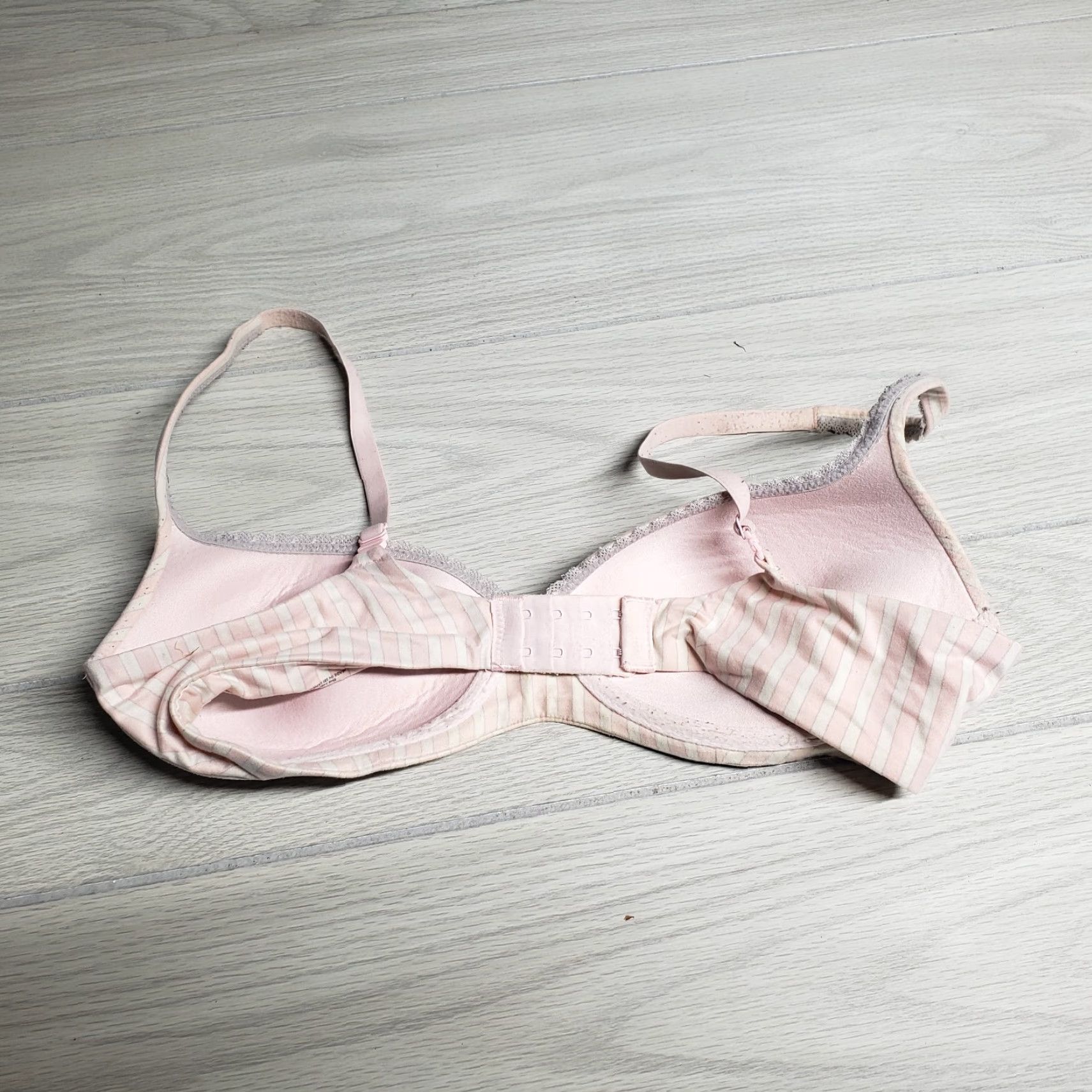 Victoria's Secret Victoria's Secret Uplift Semi Demi/Demi-Buste Underwired Blue Bra 34D 34D Pink Victoria's Secret Logo Strap 90s USA Womens Bra Size ONE SIZE - 2 Thumbnail