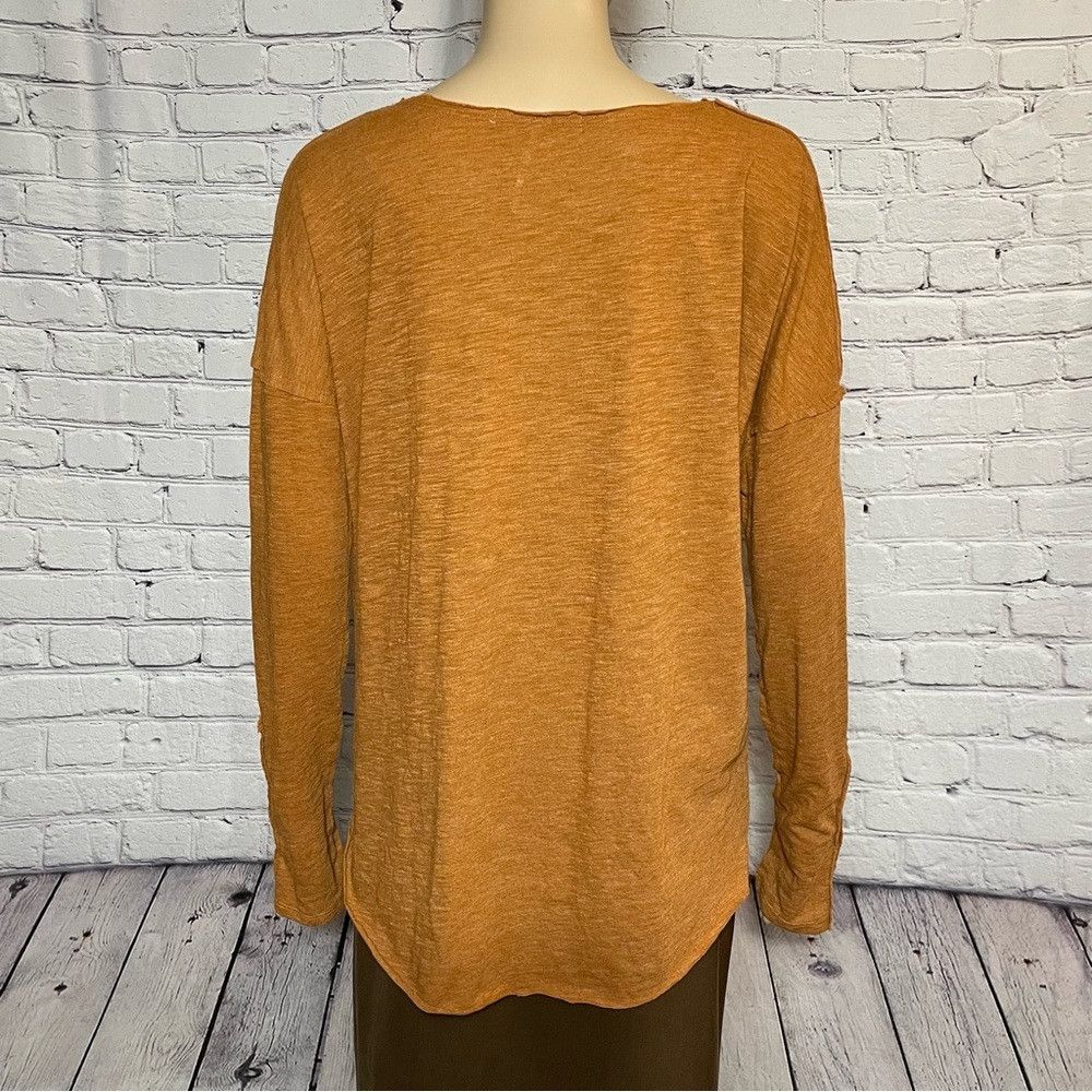 Free People New Free People Sienna Rusty Long Sleeve Top Size S Size S / US 4 / IT 40 - 5 Thumbnail