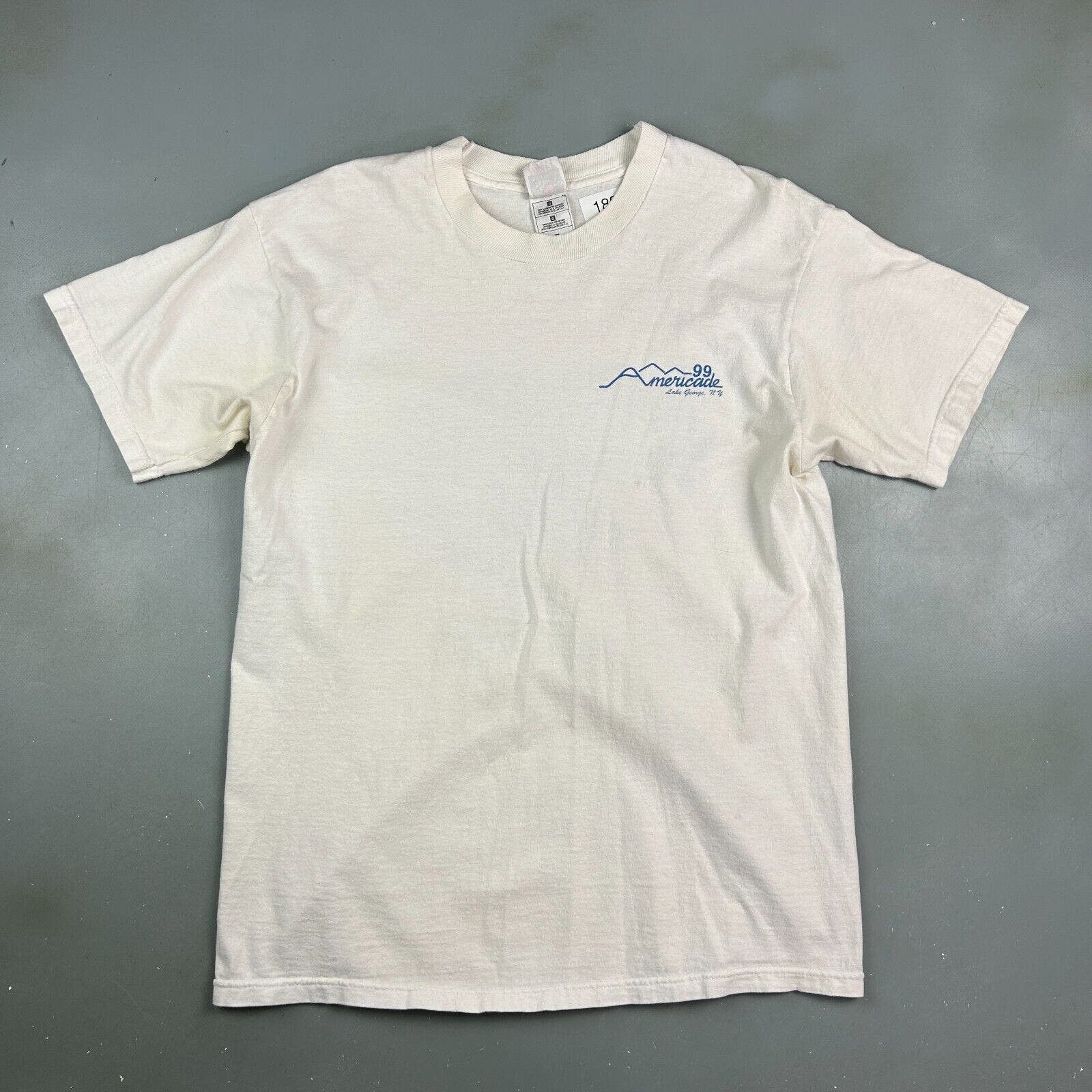 Fruit Of The Loom VINTAGE 1999 | Americade Motorcycle Rally Biker T-Shirt sz L Size US L / EU 52-54 / 3 - 4 Thumbnail