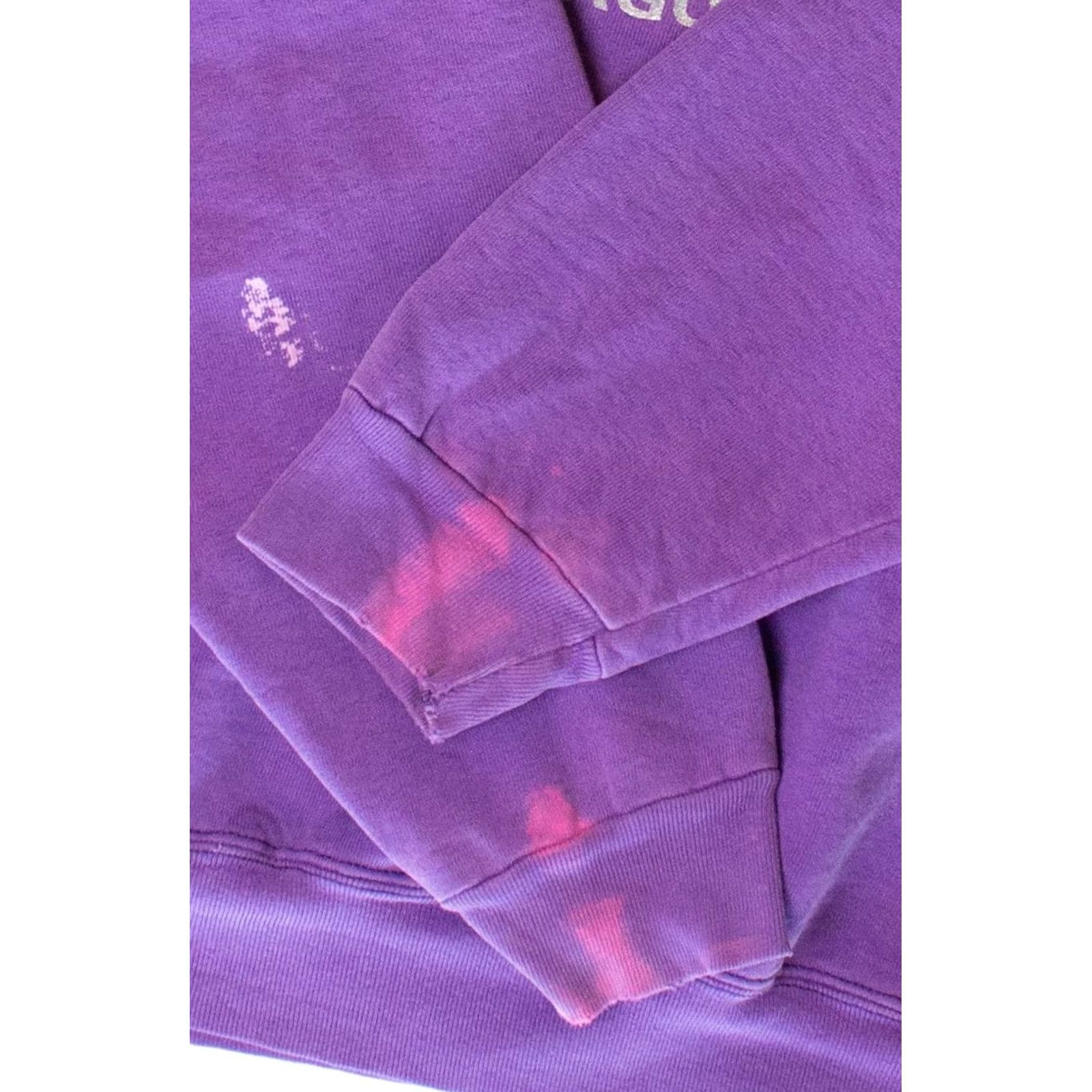 Fruit Of The Loom VINTAGE Faded Chicago Alumni Club Sweatshirt 1990s Sweatshirt Adult X-Large Purple Chicago Alumni Club Mens Girls Womens Size US XL / EU 56 / 4 - 4 Thumbnail