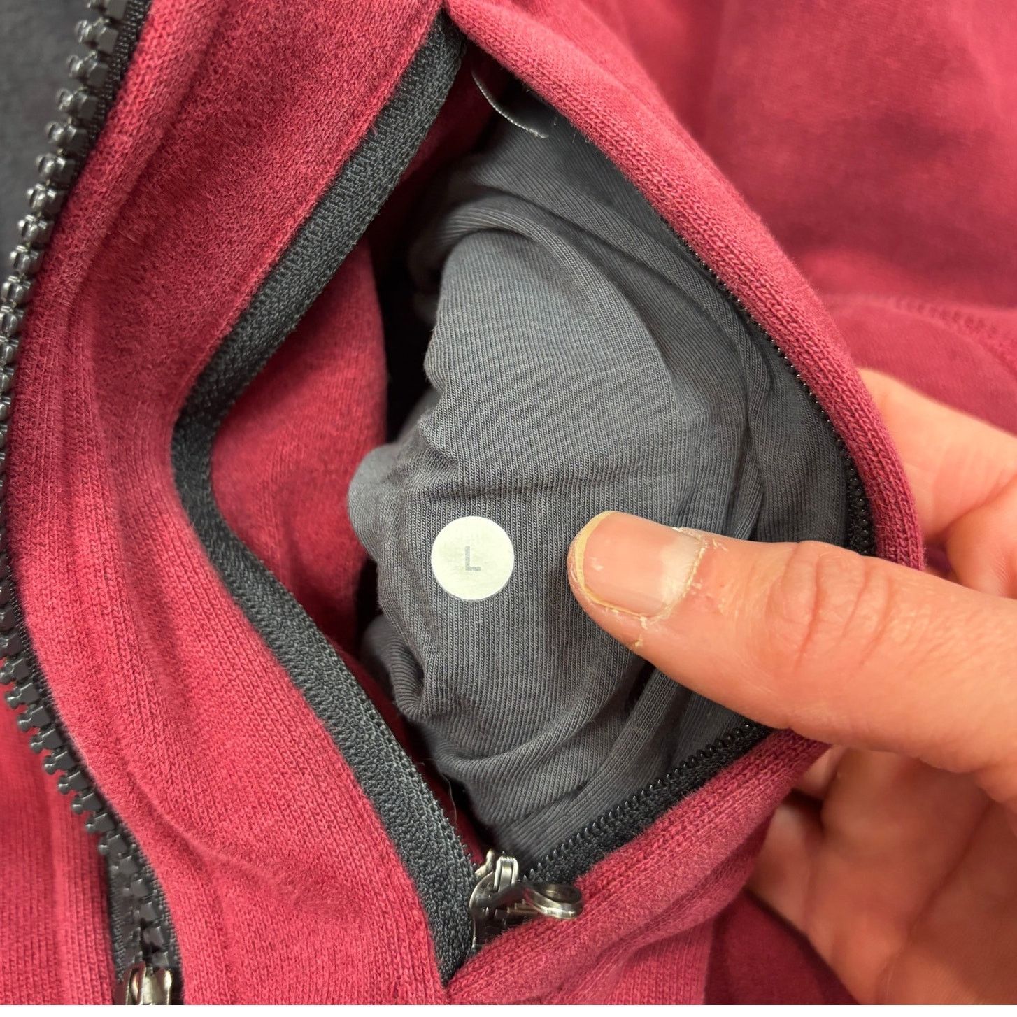 Lululemon Lululemon Athletica Scuba Panel Full Zip Hoodie Men's Large Size US L / EU 52-54 / 3 - 4 Thumbnail