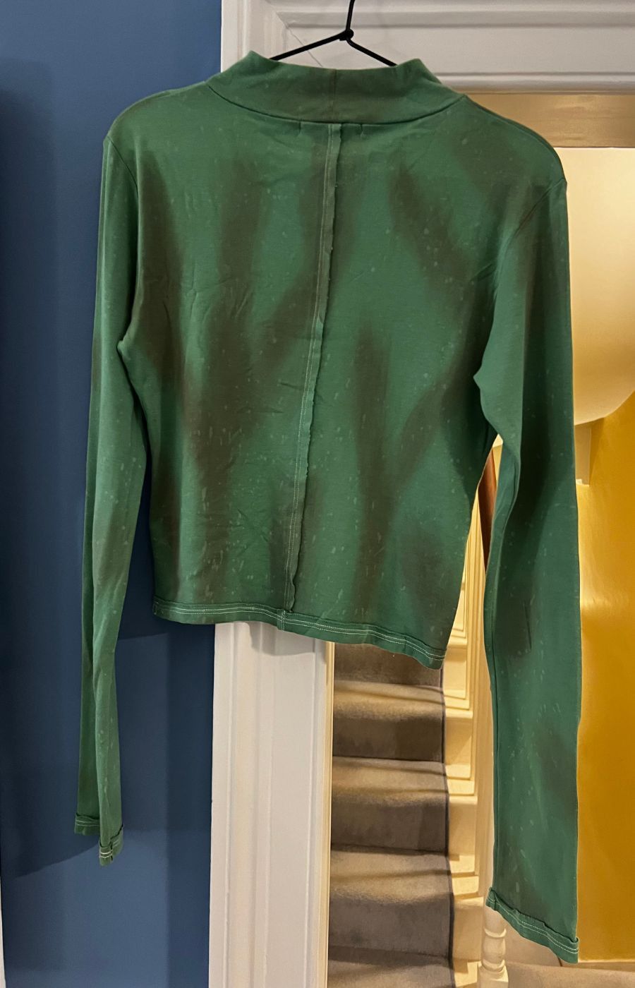 Eckhaus Latta Eckhaus Latta Green Lapped Turtleneck Size M / US 6-8 / IT 42-44 - 3 Thumbnail