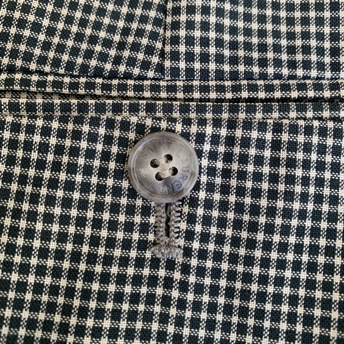 Yves Saint Laurent Yves Saint Laurent Pour Homme Plaid Trouser Size US 32 / EU 48 - 7 Thumbnail