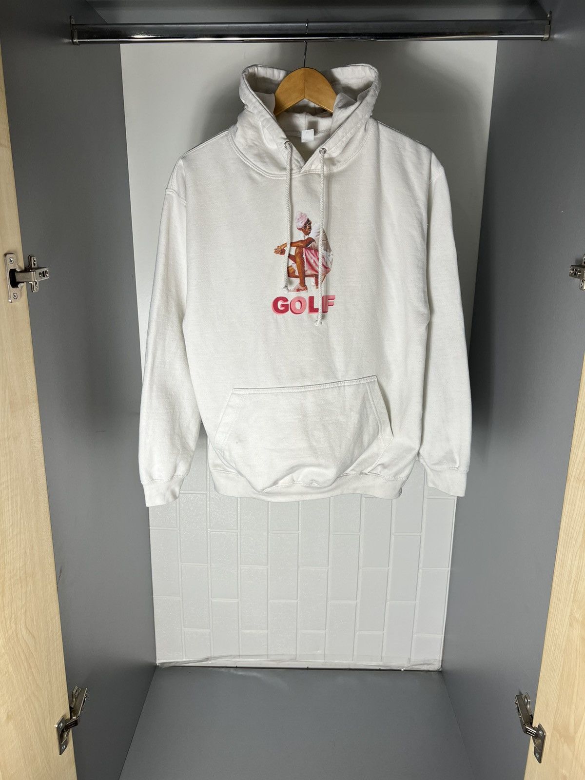 Vintage TYLER THE CREATOR GOLF WANG HOODIE DESIGNER SK8 CASUAL Y2K Size US M / EU 48-50 / 2 - 9 Thumbnail