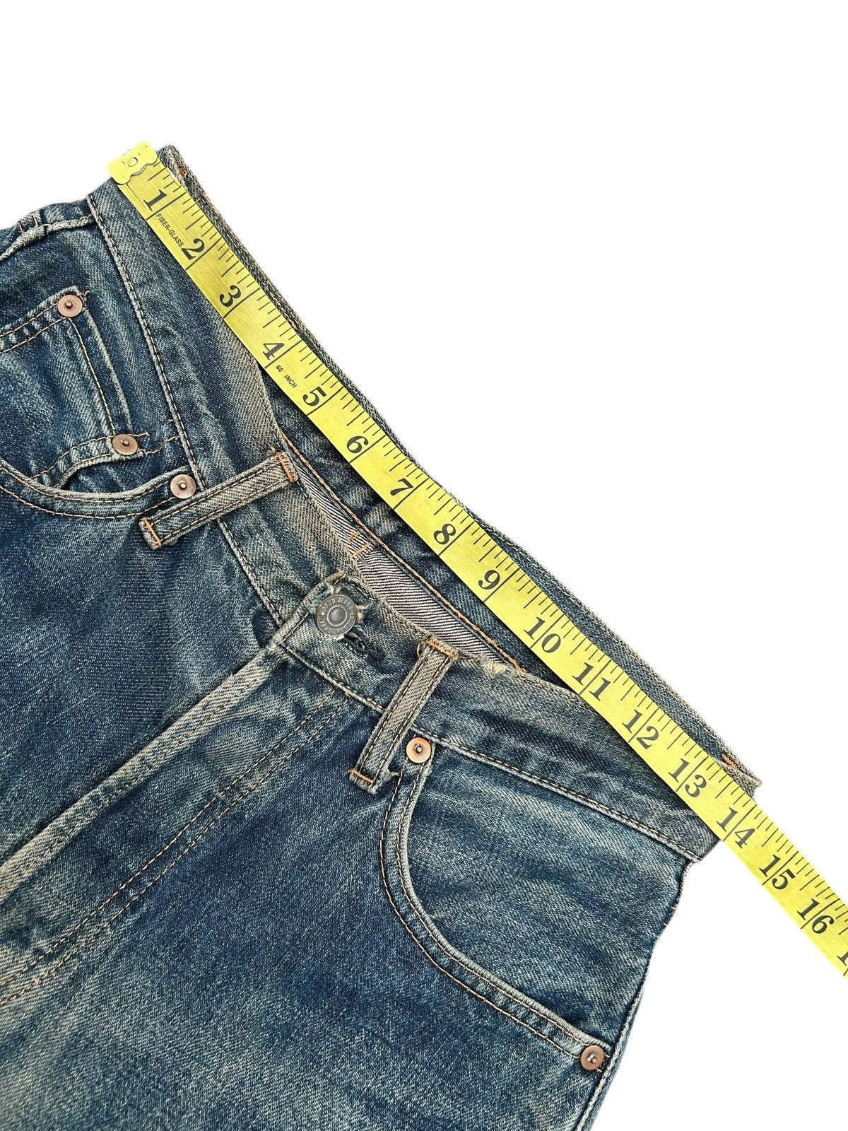 Kapital Vintage FOB Selvedge Distressed Rusty Mudwash Denim Jeans Size US 28 / EU 44 - 14 Thumbnail