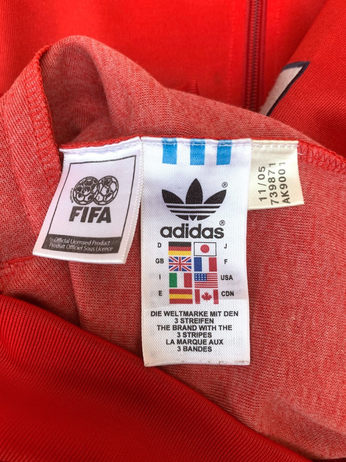 Adidas × Vintage England world cup series tracktop Size US S / EU 44-46 / 1 - 11 Thumbnail