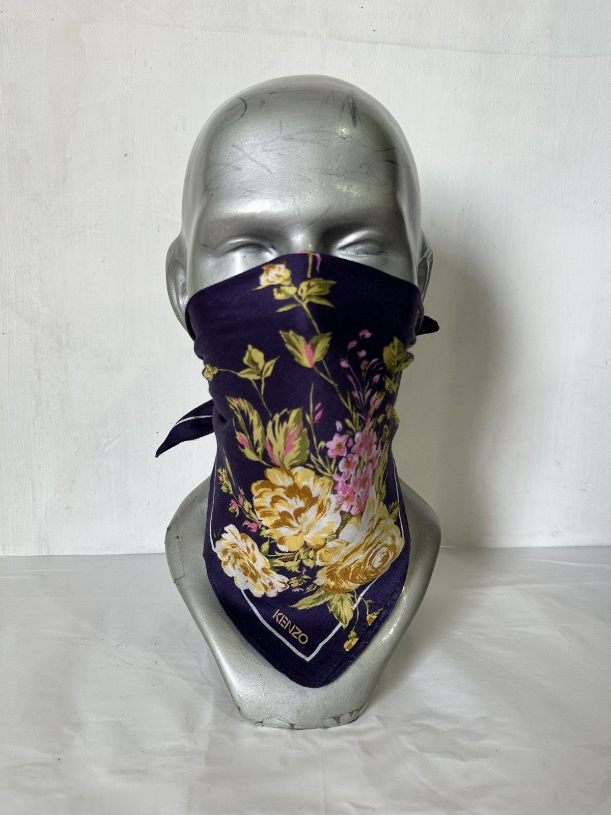 Kenzo × Vintage Vintage Burberry Handkerchief/ Neckerchief/ Bandana Size ONE SIZE - 6 Thumbnail