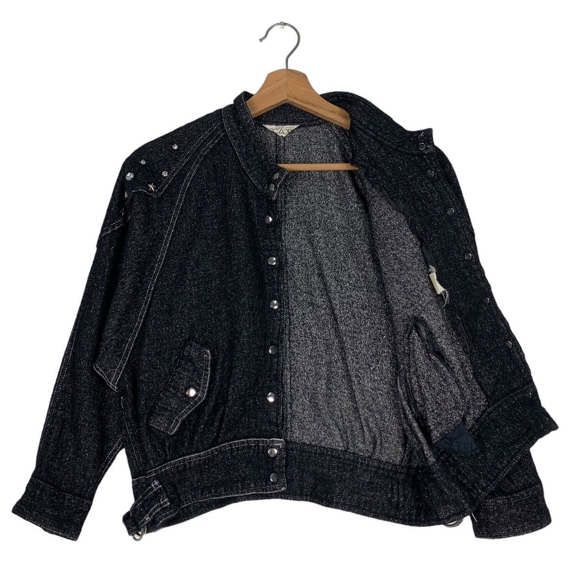 Japanese Brand SEZON Studded Riot Cropped Jacket #0632-C29 Size US S / EU 44-46 / 1 - 9 Thumbnail