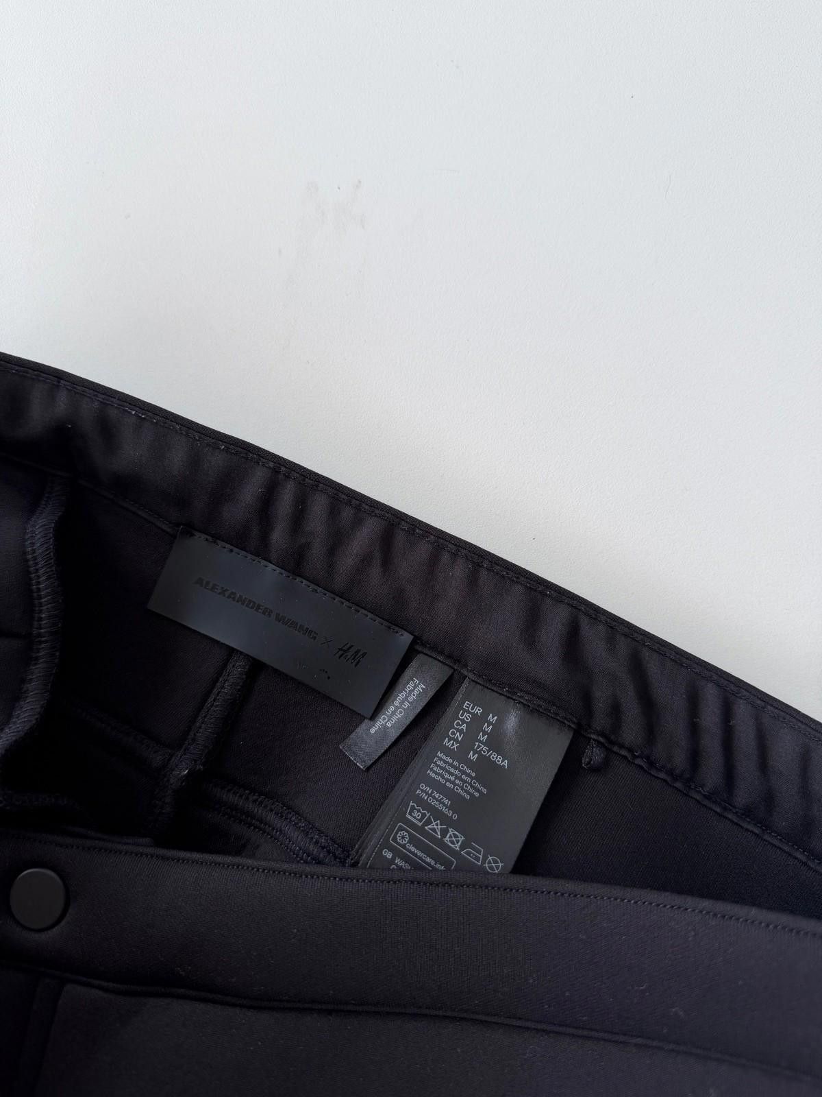 Alexander Wang new H&M Alexander Wang men Black trousers pants medium 32 34 Size US 32 / EU 48 - 8 Thumbnail