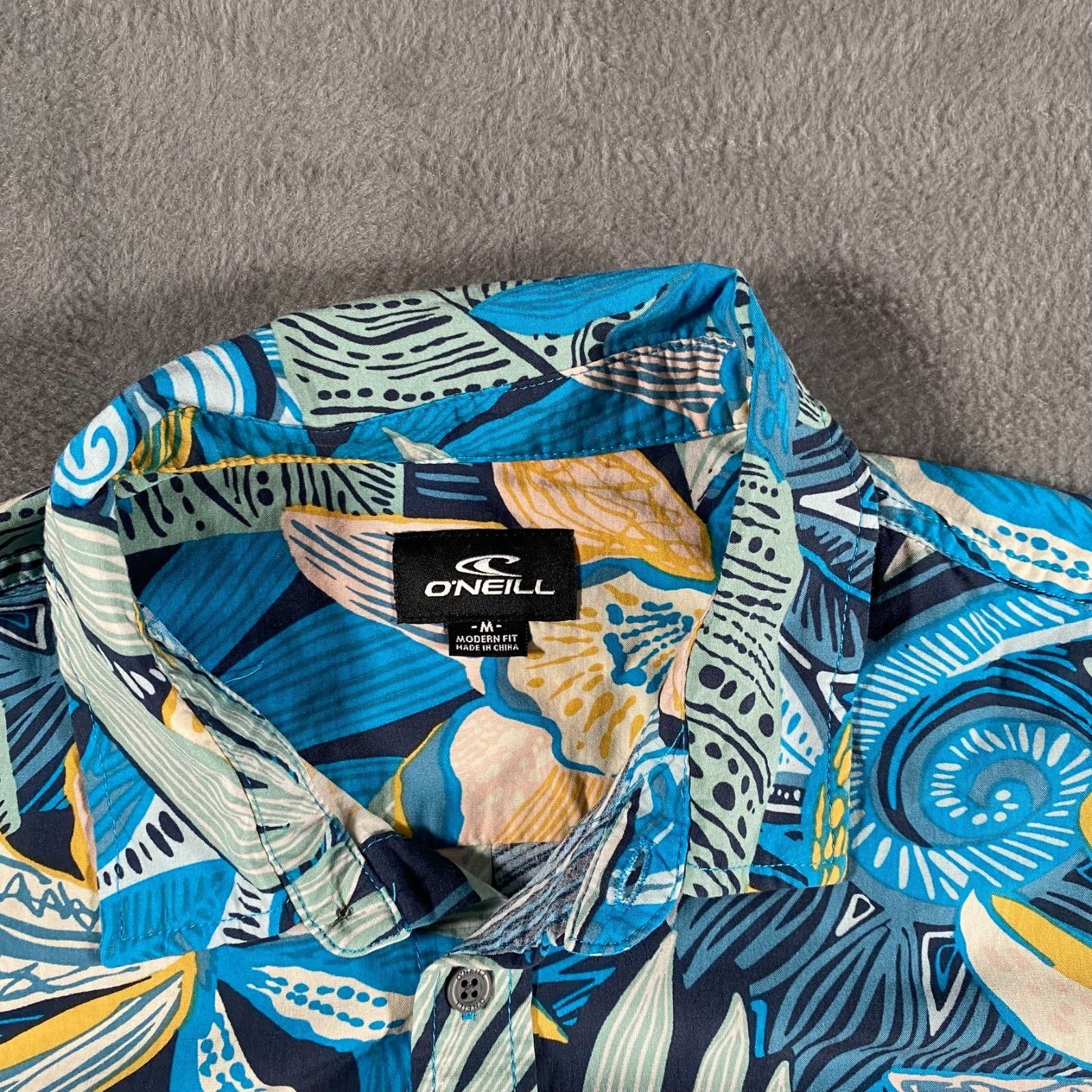O'Neill ONeill Oasis Modern Fit Shirt Hawaiian Tee Mens M Floral Size US M / EU 48-50 / 2 - 6 Thumbnail