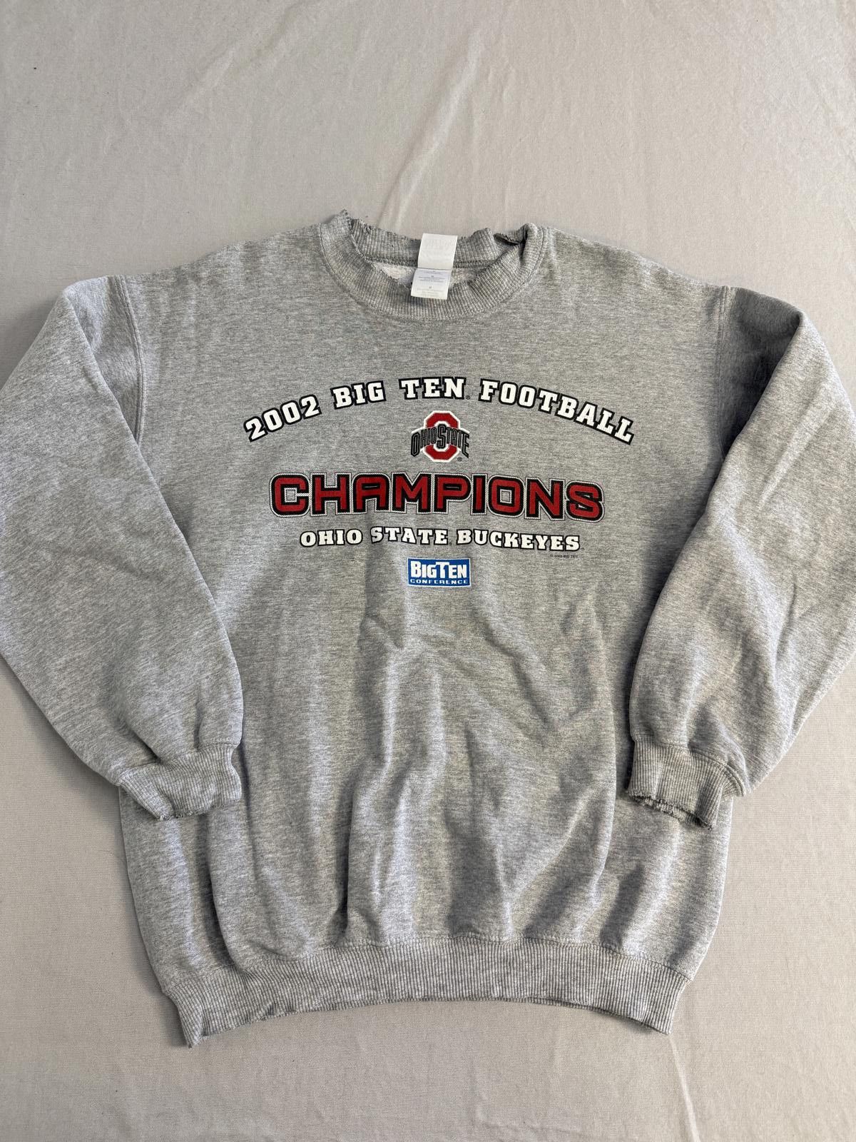 Gildan Vintage Ohio State Buckeyes Football Crewneck Champions 2002 Size US M / EU 48-50 / 2 - 1 Thumbnail
