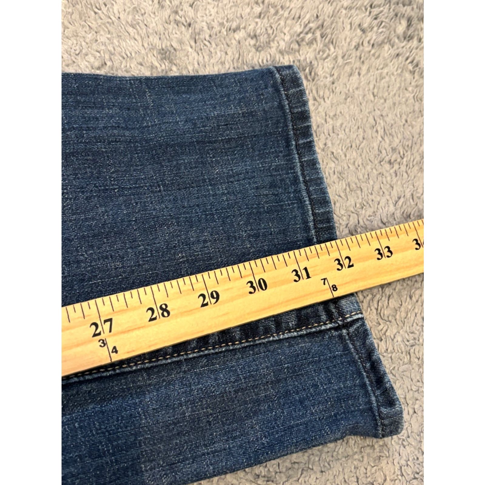 Banana Republic Banana Republic Jeans Womens 30/10R Blue Denim Dark Wash Straight Casual Size 30" / US 8 / IT 44 - 5 Thumbnail