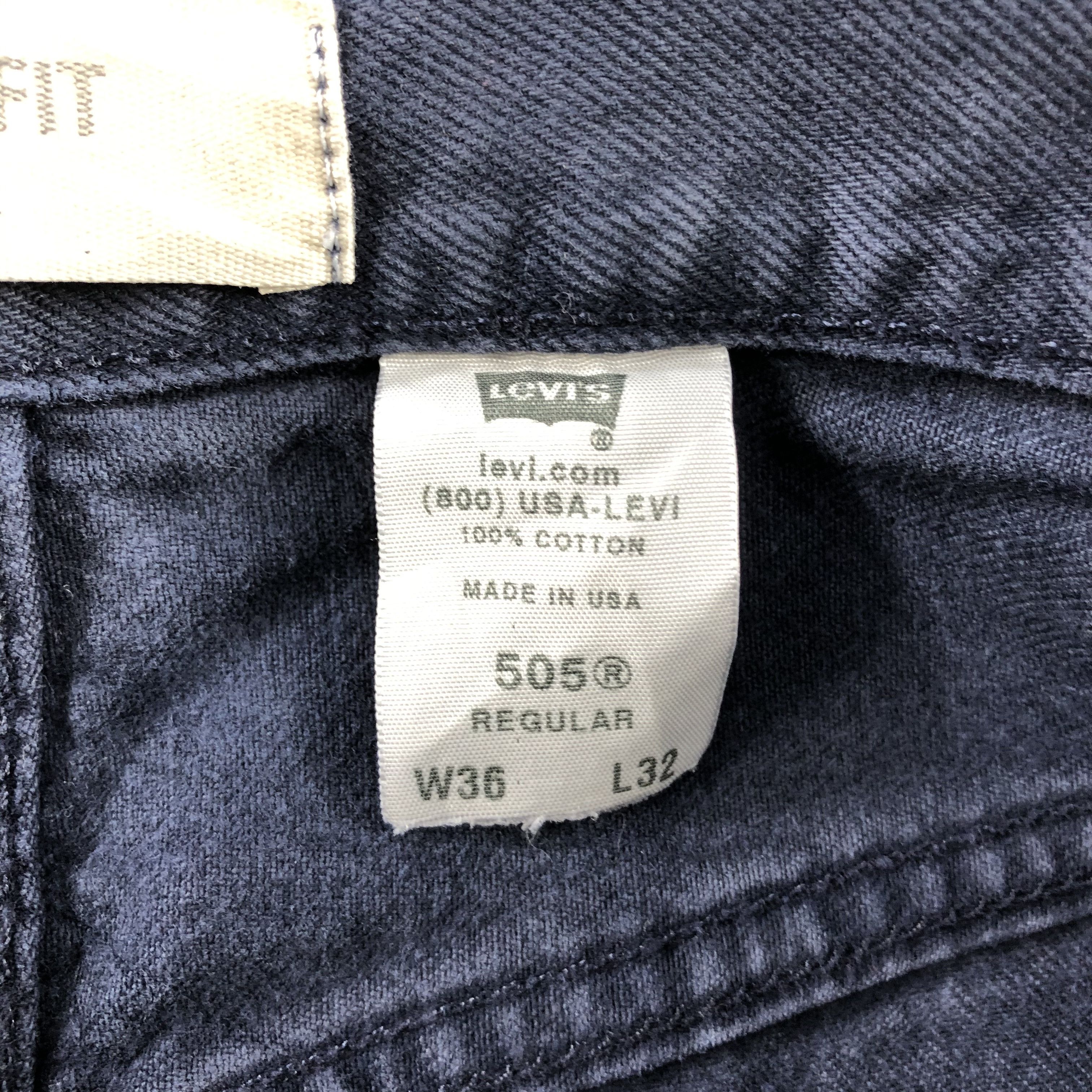 Levi's Vintage Levi's 505 Jeans Faded Blue Denim KJ951 Size US 35 - 16 Thumbnail