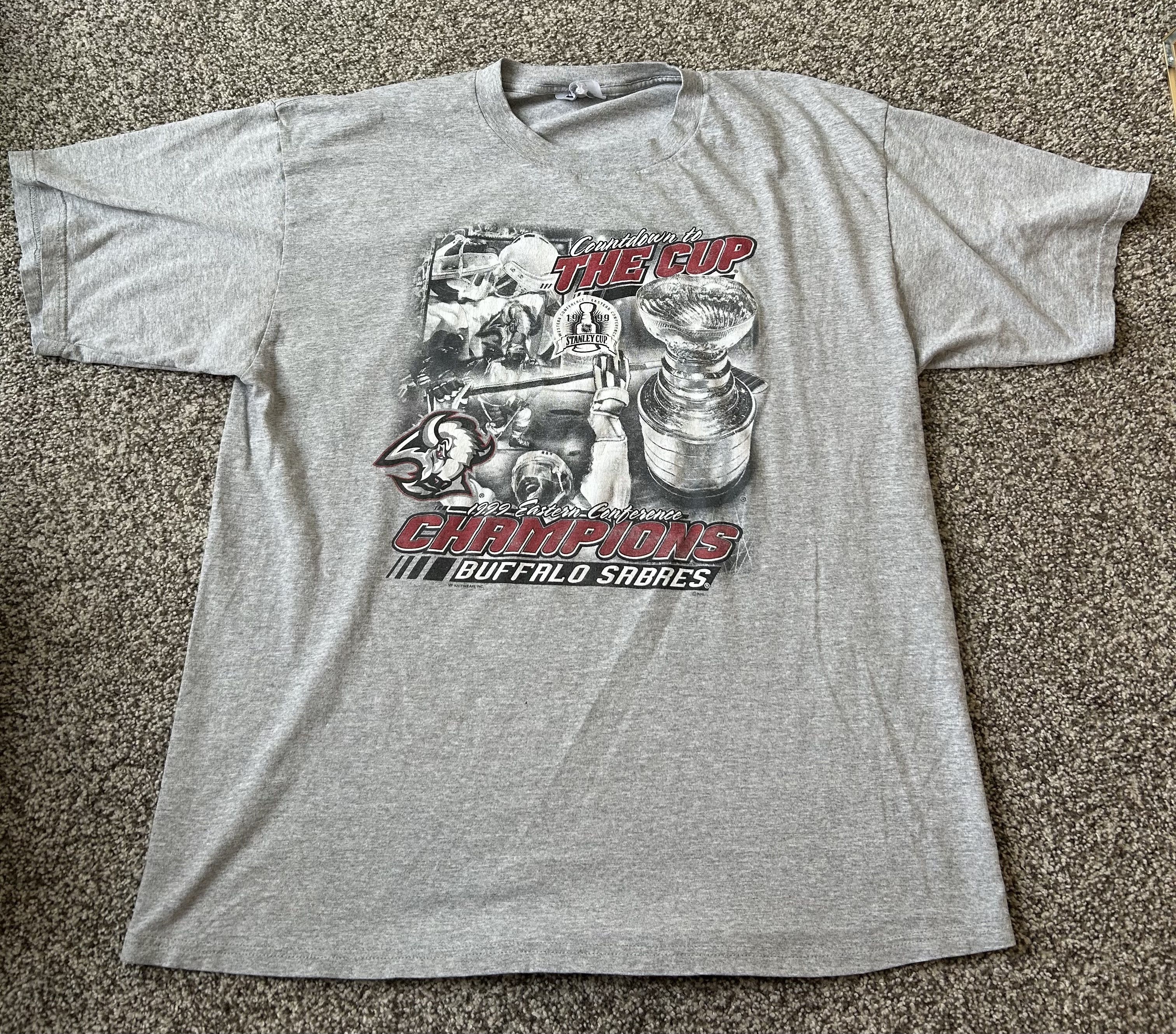 NHL Sabres Eastern Conference Champ Tee Size US XL / EU 56 / 4 - 1 Thumbnail