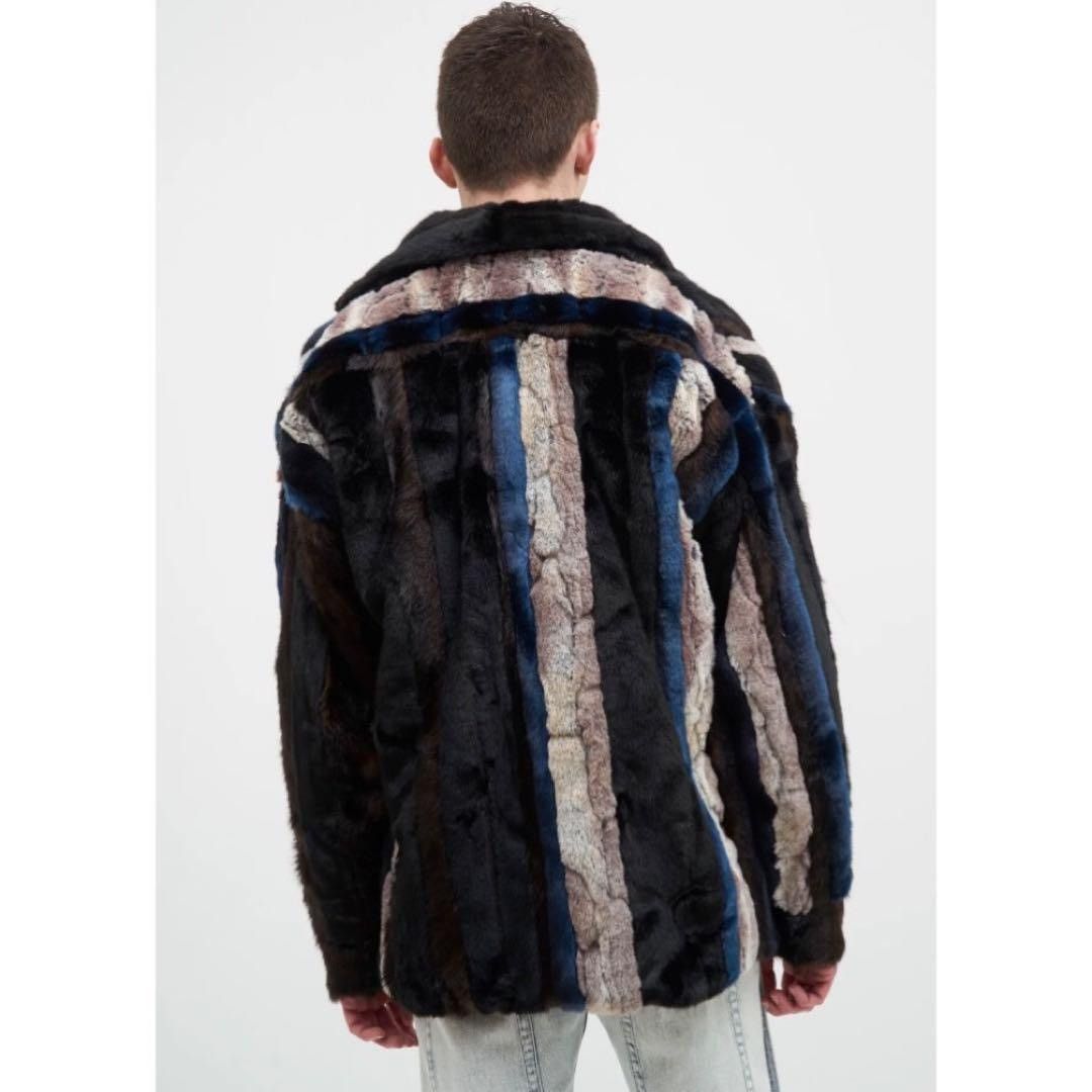 Y/Project Y/Project 2018 Brown Faux Fur Jacket Mens XS Size US XS / EU 42 / 0 - 8 Thumbnail