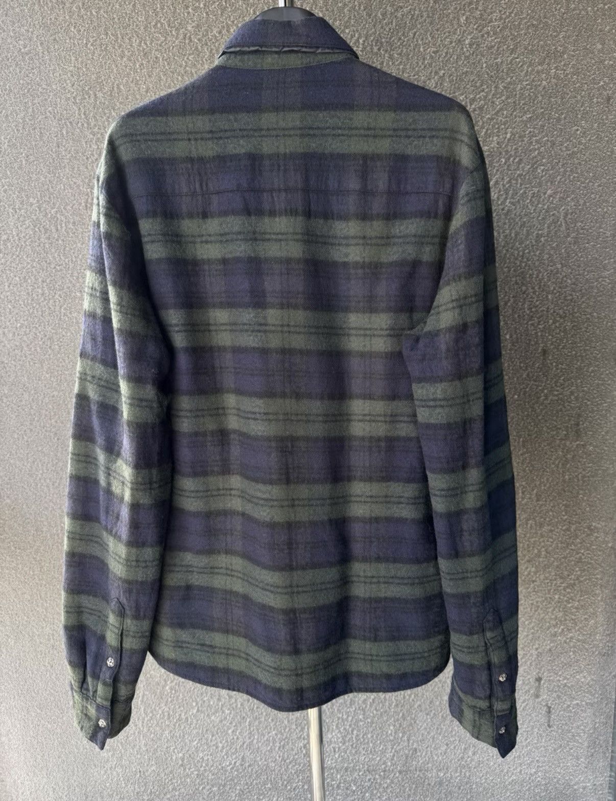 Chrome Hearts Chrome Hearts Reversible Plaid Shirt Cotton Light Jacket Size US L / EU 52-54 / 3 - 2 Thumbnail