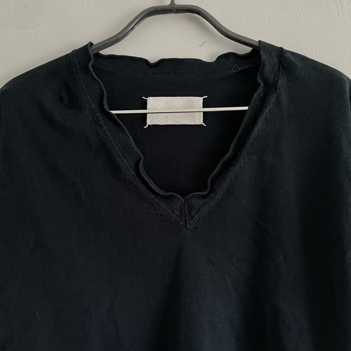 Maison Margiela Early 00's Artisinal Martin Margiela Curl Neckline Sweater Size XL / US 12-14 / IT 48-50 - 2 Thumbnail