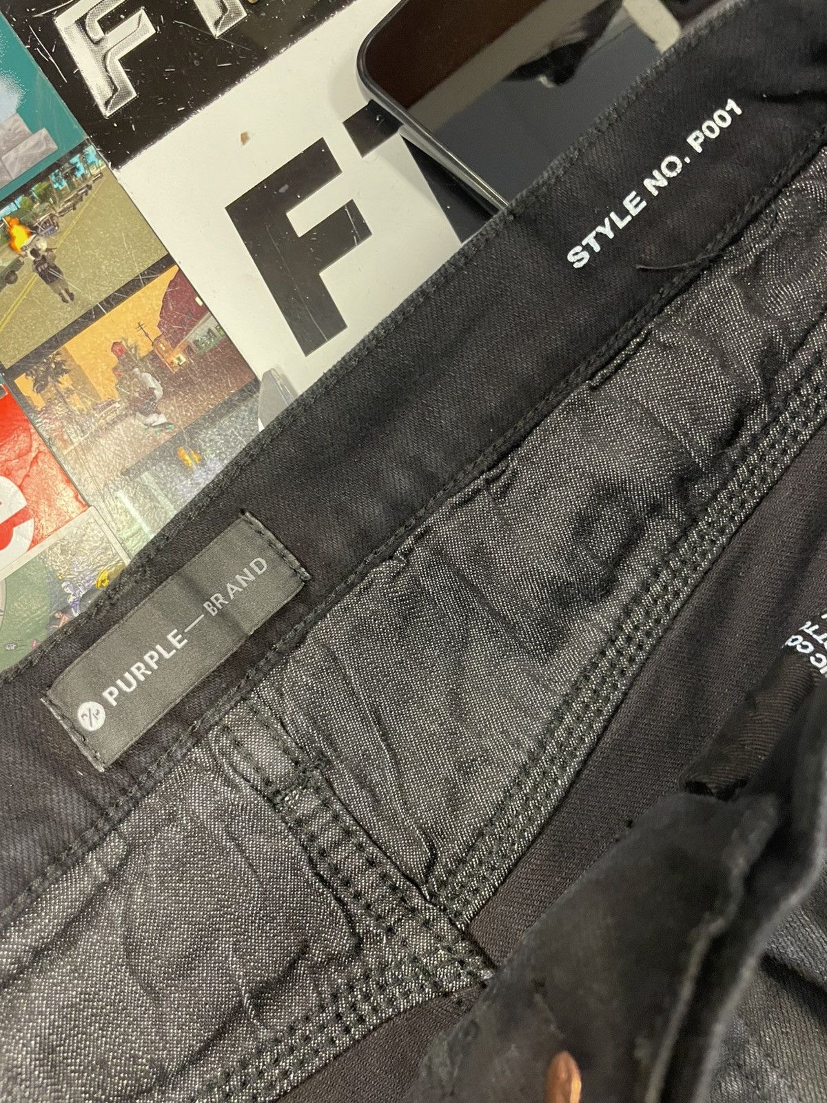 Purple Brand Purple Jeans Size US 33 - 4 Thumbnail