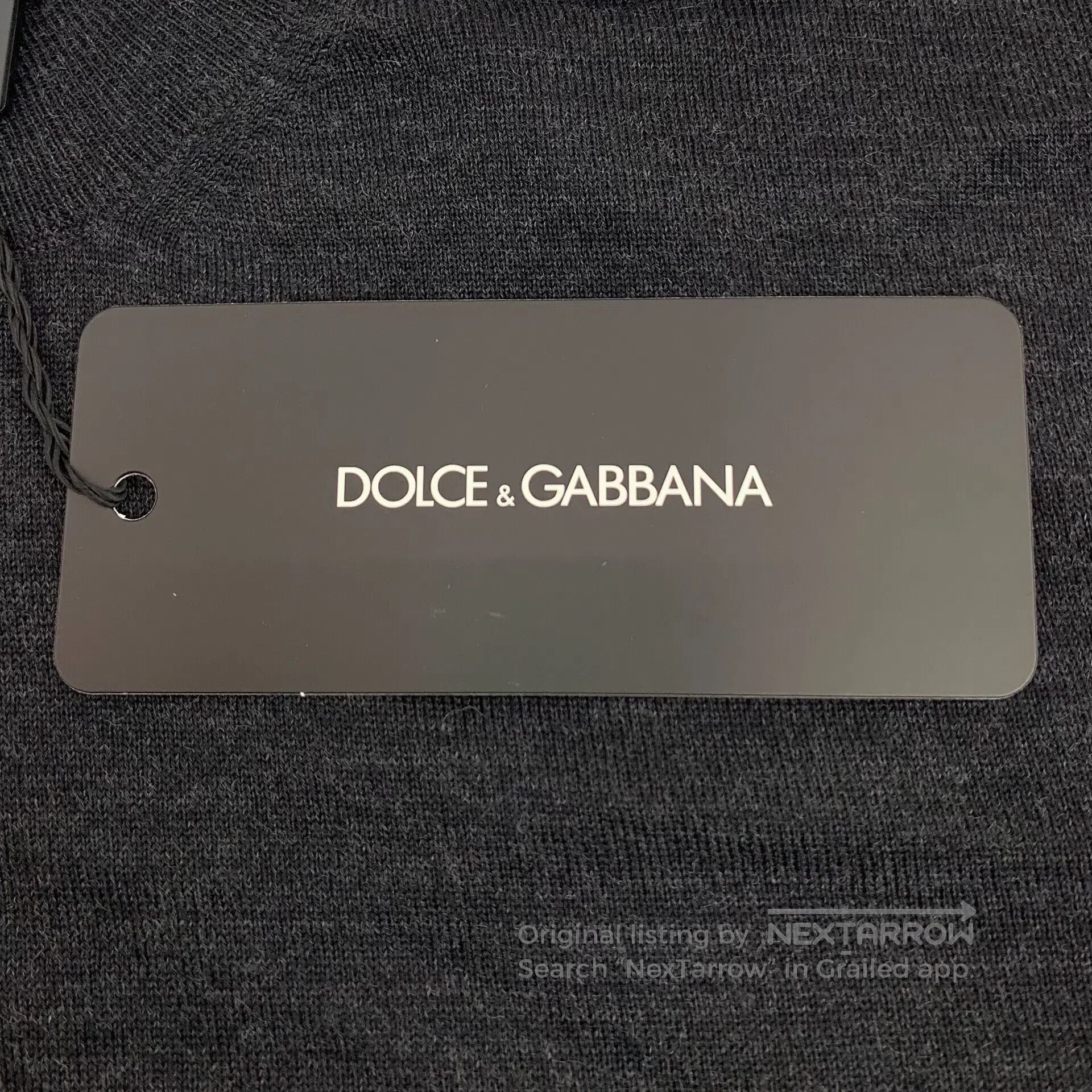 Dolce & Gabbana Dolce Gabbana Black Wool Round Neck Long Sleeve Knitwear| Size US XS / EU 42 / 0 - 8 Thumbnail