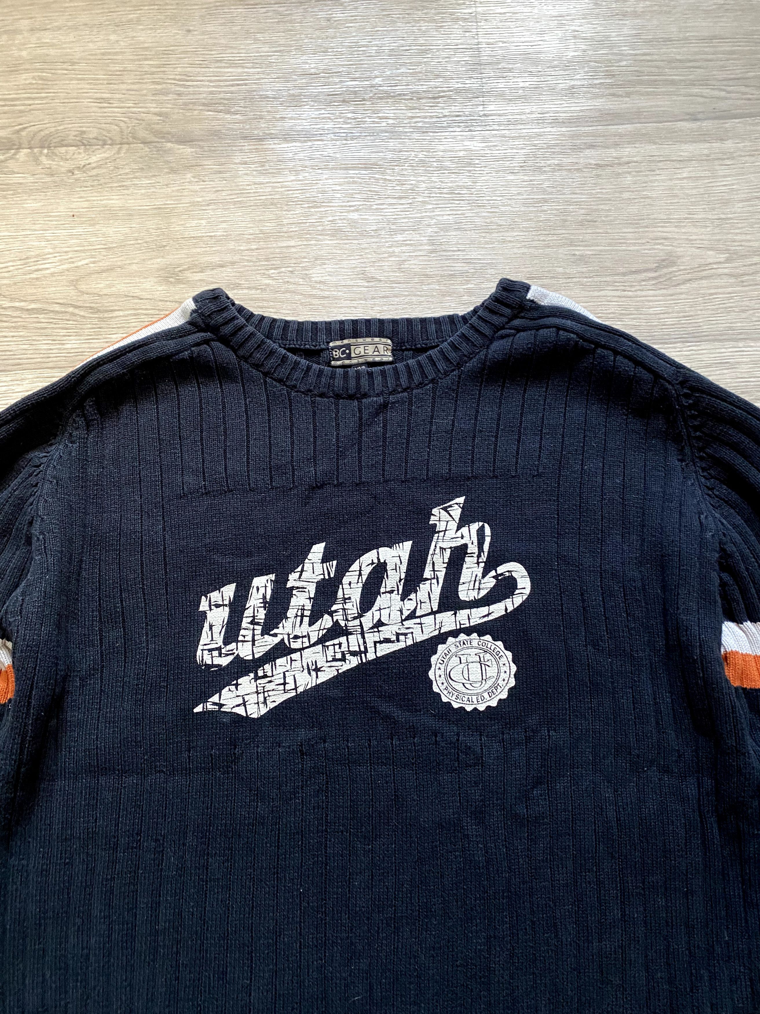 Other Vintage UTAH College Retro Sweater Y2K Streetwear Size US XL / EU 56 / 4 - 3 Thumbnail