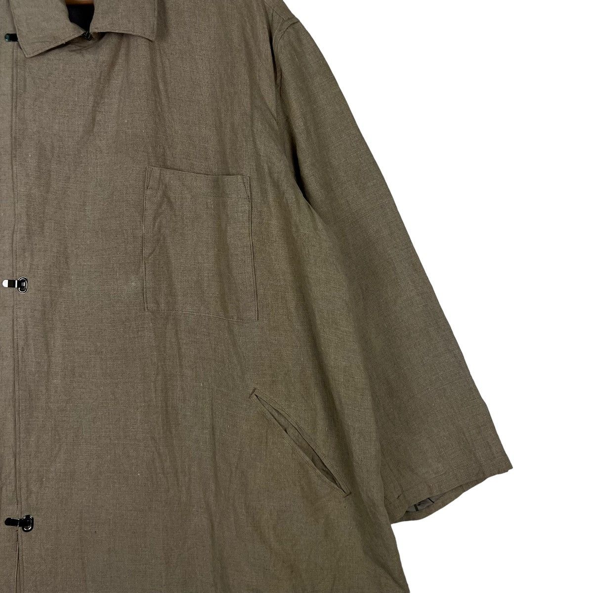 Yohji Yamamoto 🔥VINTAGE RUNWAY LONG JACKET Y’S FOR MEN YOHJI YAMAMOTO Size US S / EU 44-46 / 1 - 5 Thumbnail