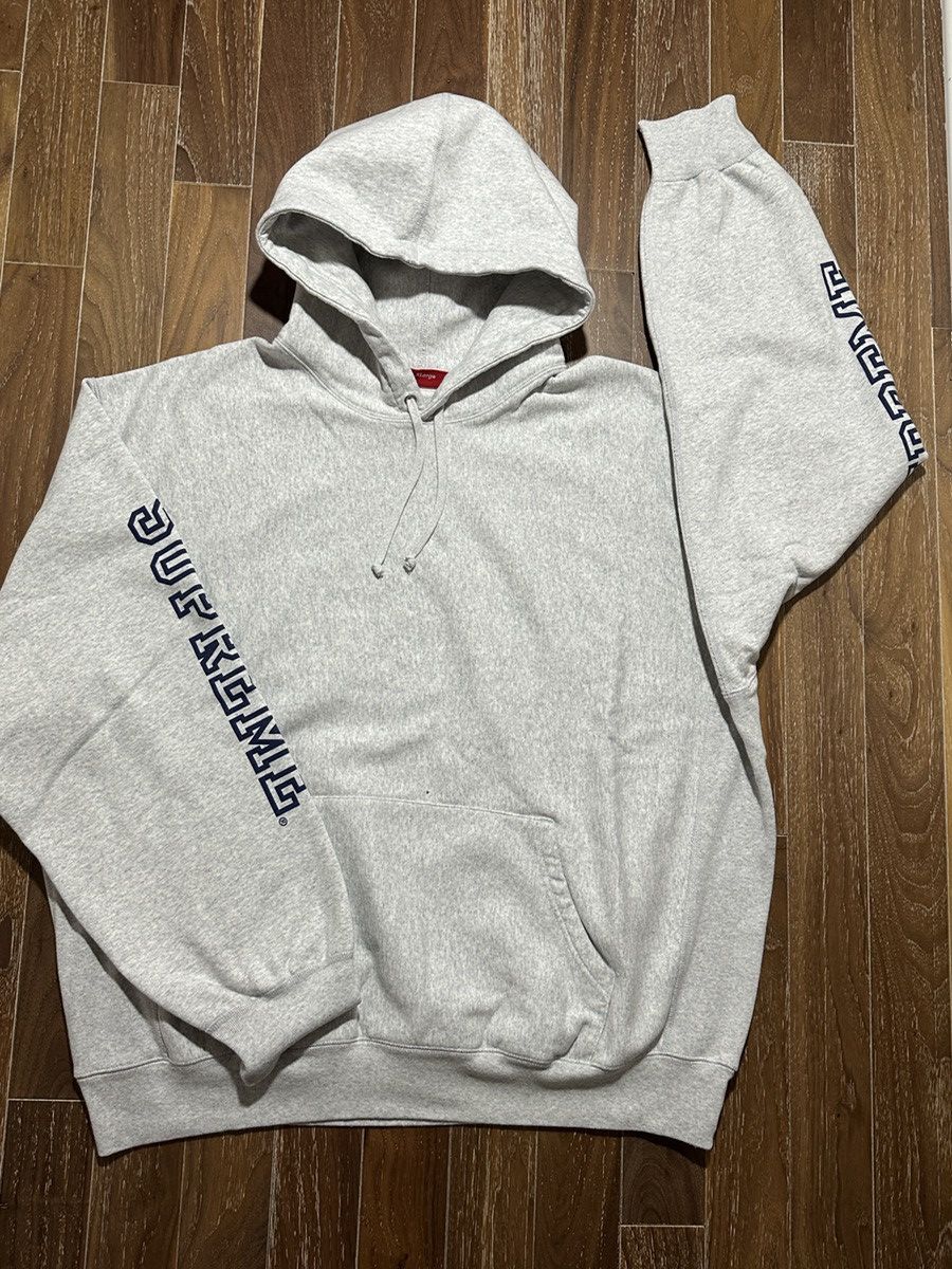 Supreme Supreme Gray Hoodie XL Size US XL / EU 56 / 4 - 1 Thumbnail