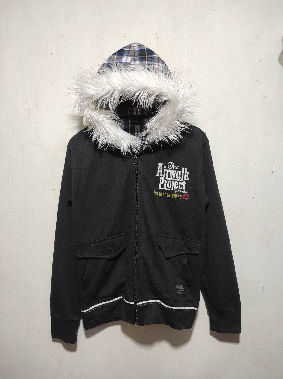 Airwalk Airwalk double layer zip Fur hoodie LGB style Size US M / EU 48-50 / 2 - 5 Thumbnail