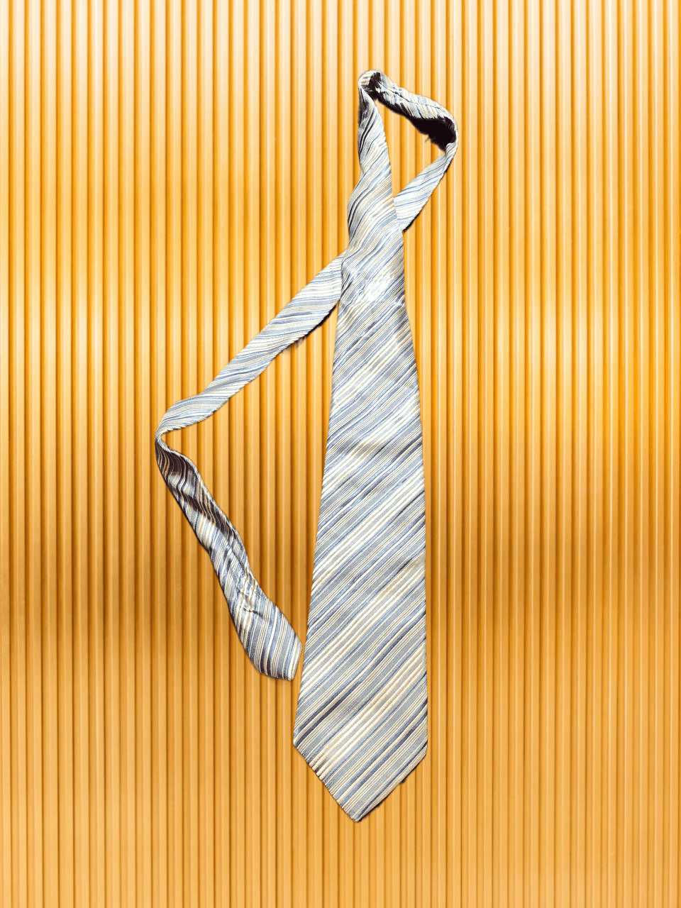 Lanvin Lanvin Paris Silk Striped Tie Vintage Size ONE SIZE - 1 Thumbnail