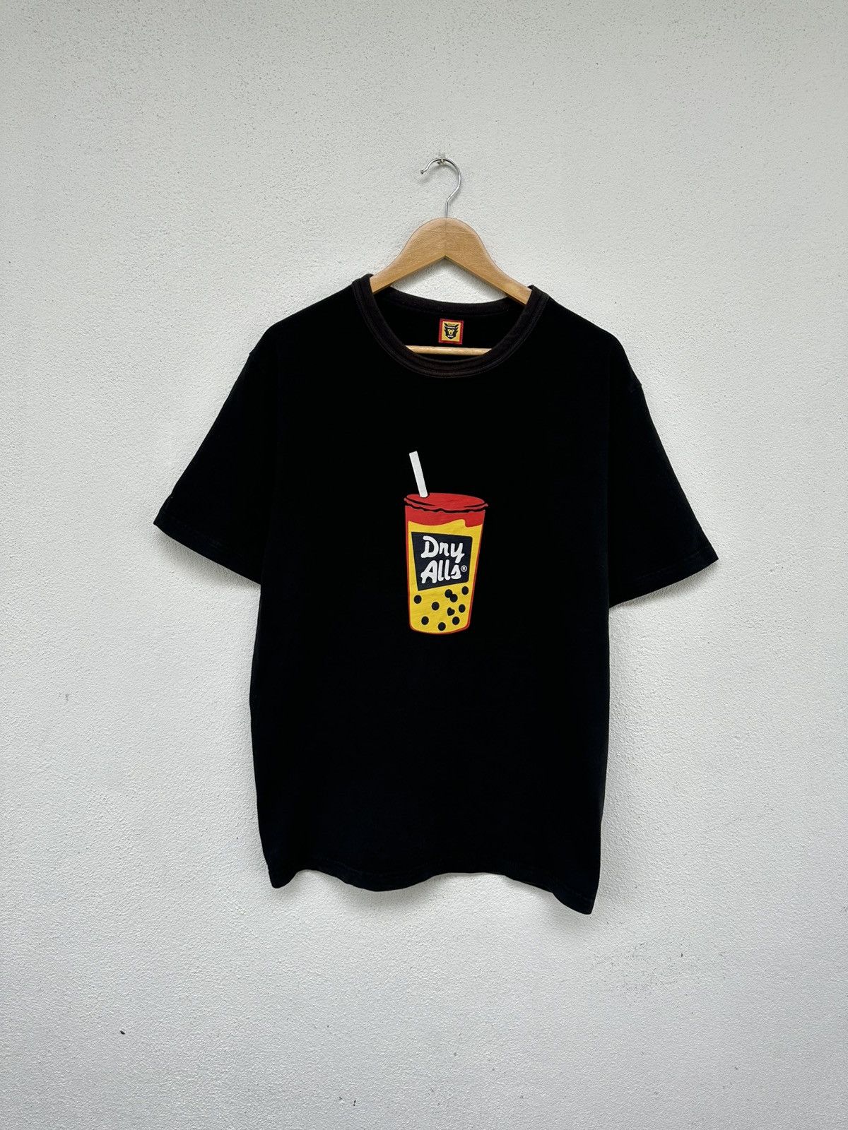 Human Made × Nigo Human Made Dry Alls Boba Milk Tea T Shirt | Grailed