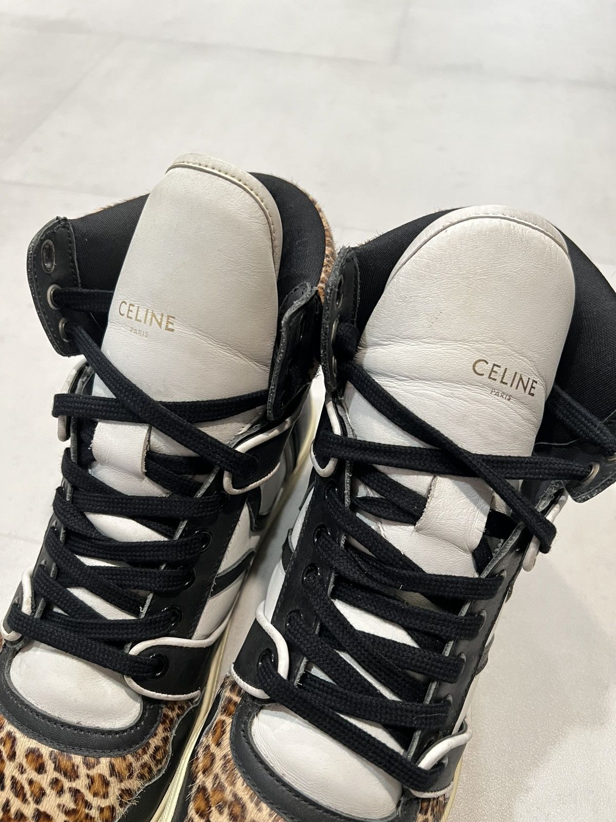 Celine Celine leopard Break High Tops Size US 9 / EU 42 - 5 Thumbnail