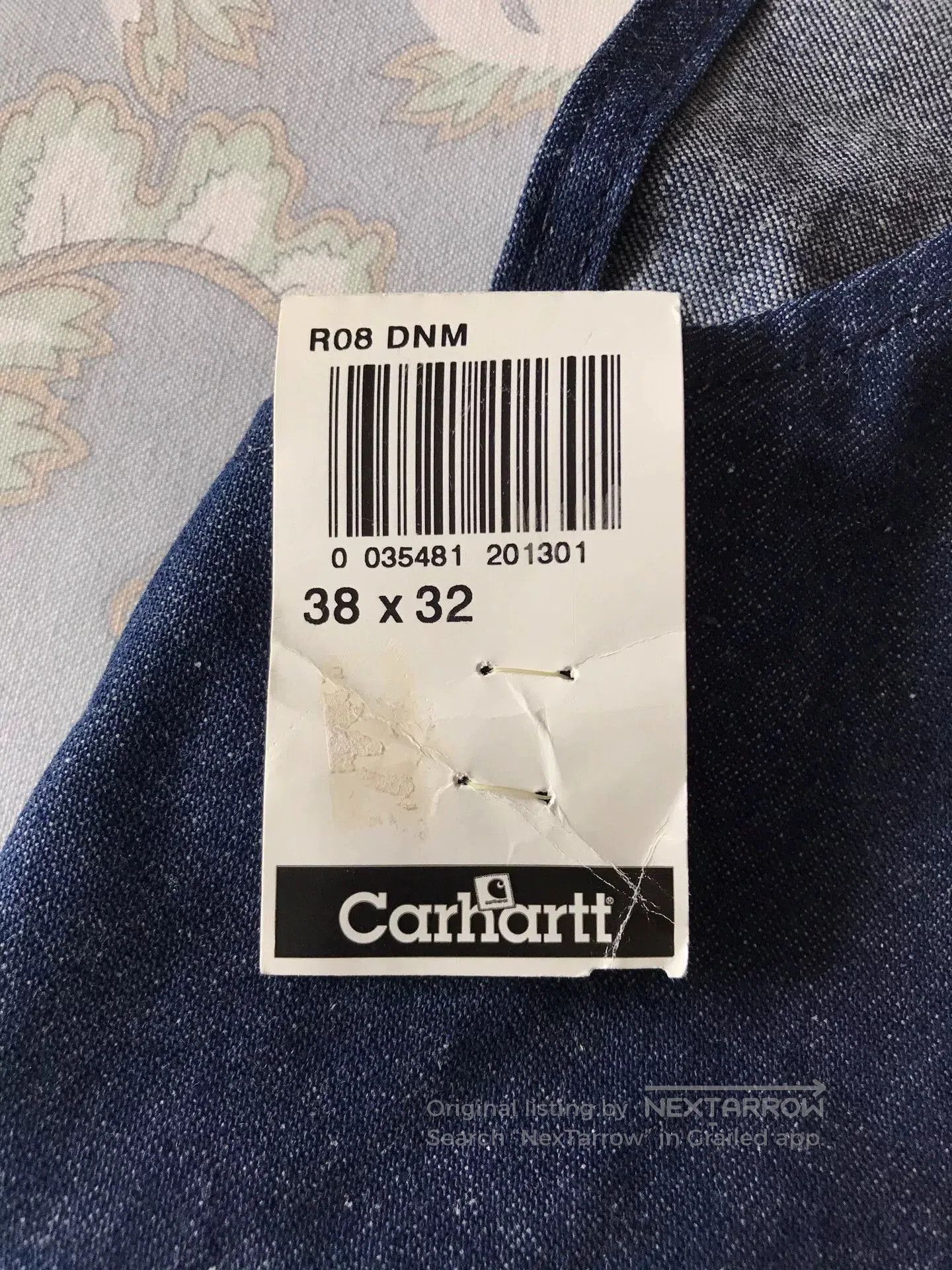 Carhartt Carhartt R08 Denim Overalls W38L32. Size US 38 / EU 54 - 8 Thumbnail