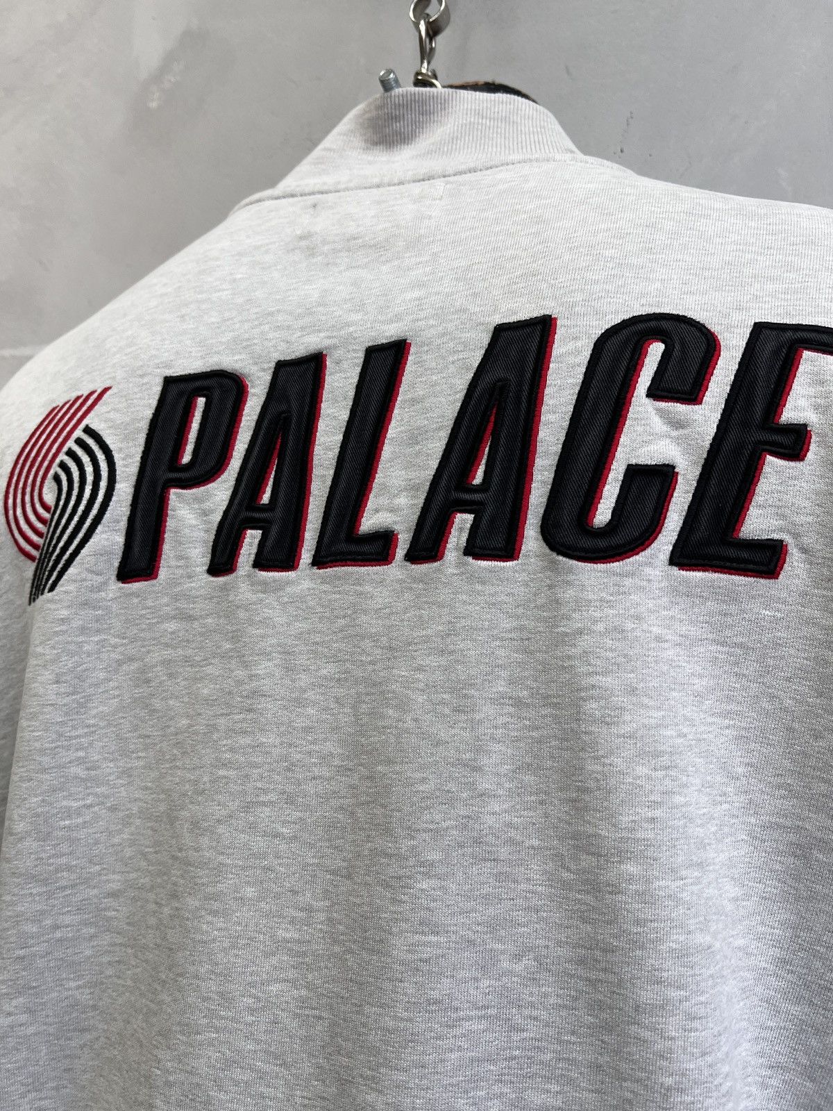 Palace Palace zip jakcet bomber big logo sweatshirt Size US L / EU 52-54 / 3 - 10 Thumbnail