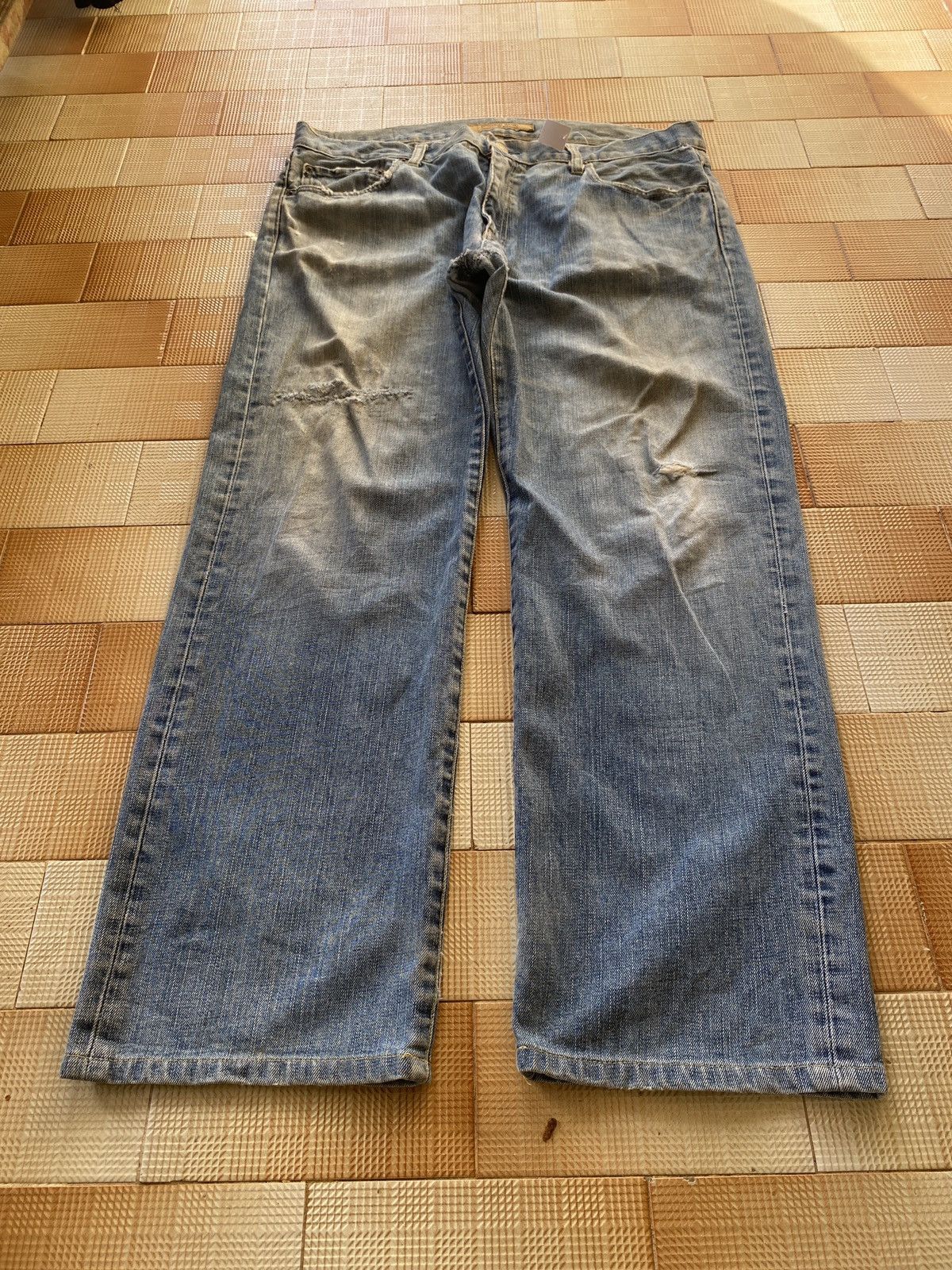 If Six Was Nine × Jun Takahashi × Uniqlo Vintage uniqlo jun takahashi s-o2 denim Size US 38 / EU 54 - 1 Thumbnail