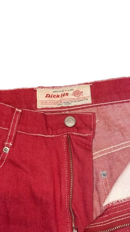 Dickies Dickies Red Jeans Size 26" / US 2 / IT 38 - 4 Thumbnail